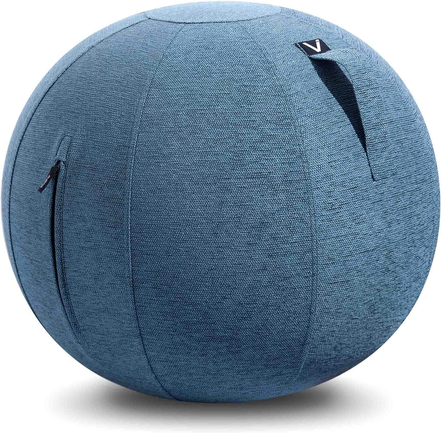 Vivora Luno - Sitting Ball Chair for Office and Home, Lightweight Self-Standing Ergonomic Posture Activating Exercise Ball Solution with Handle & Cover, Classroom & Yoga image number 2
