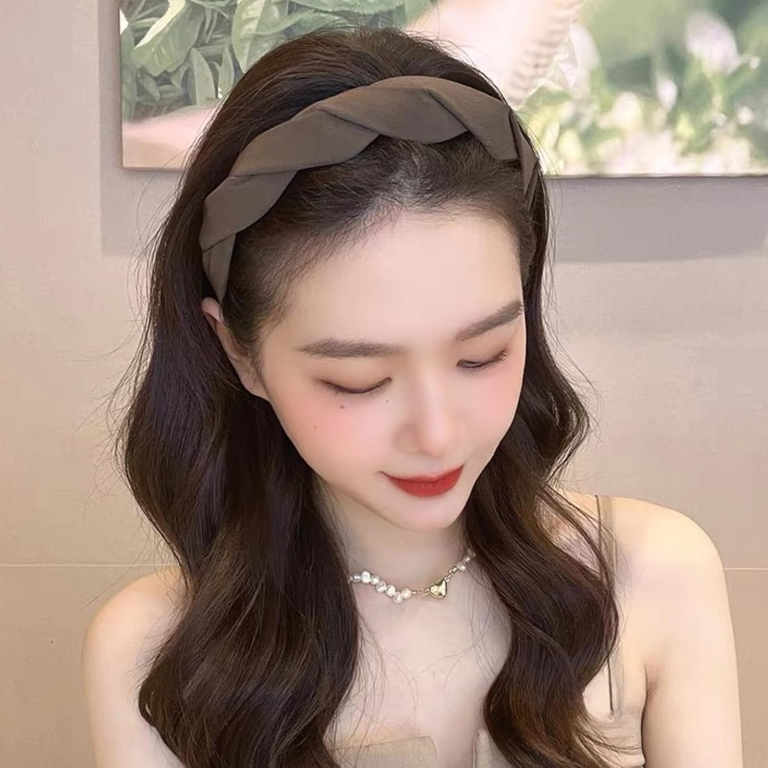 Ypkia Pack of 3 Women'S Braided Headbands, Wide Hair Bands with Teeth, Knotted Fabric Headbands, Hair Accessories for Women and Girls image number 5