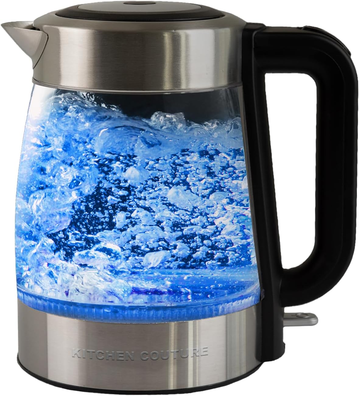 Kitchen Couture Cool-Touch LED Glass Kettle Slimline- Borosilicate, Dual Wall, 1.7 Litre, Quick Release Button 2200W for Rapid Boiling image number 6