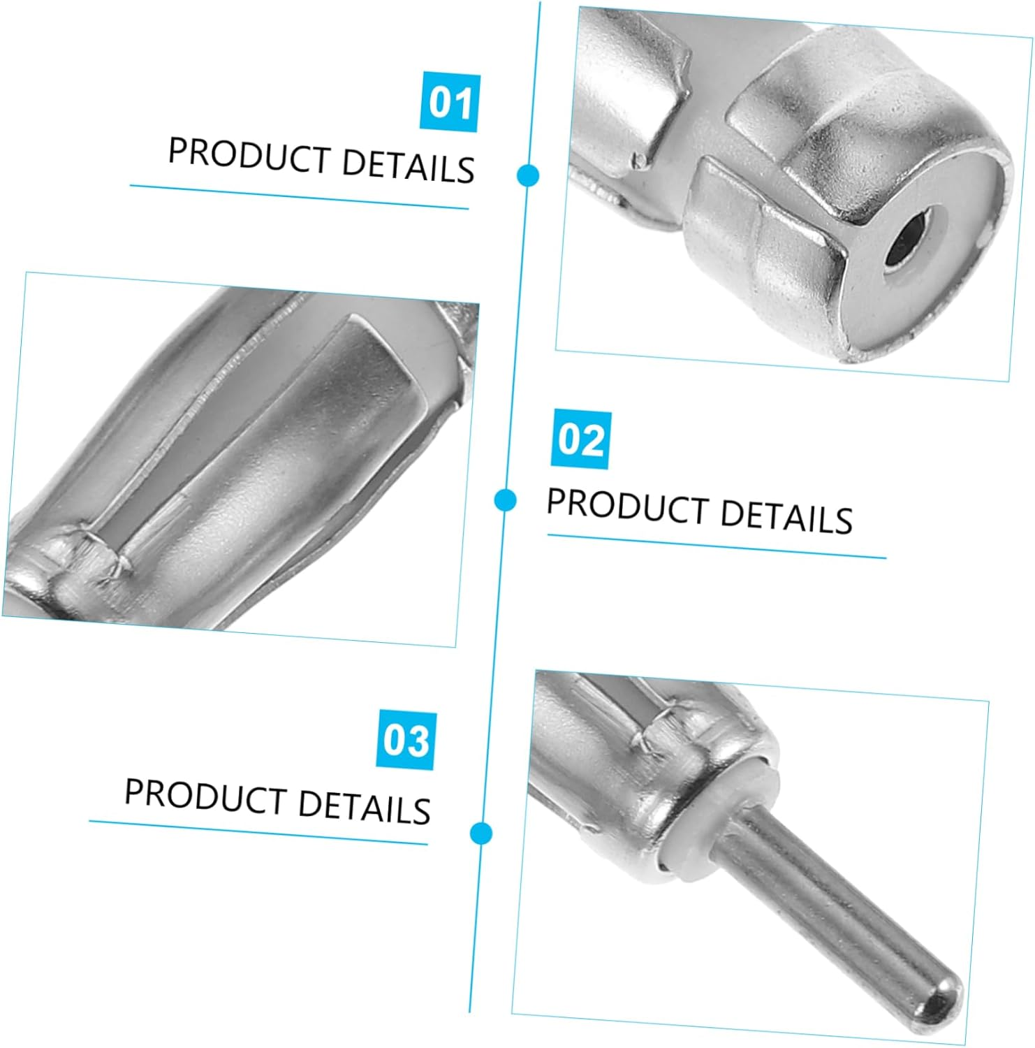 HOMSFOU 5Pcs Secure Install Adapter Car Aerial Connector to Din for Car Stereo image number 3