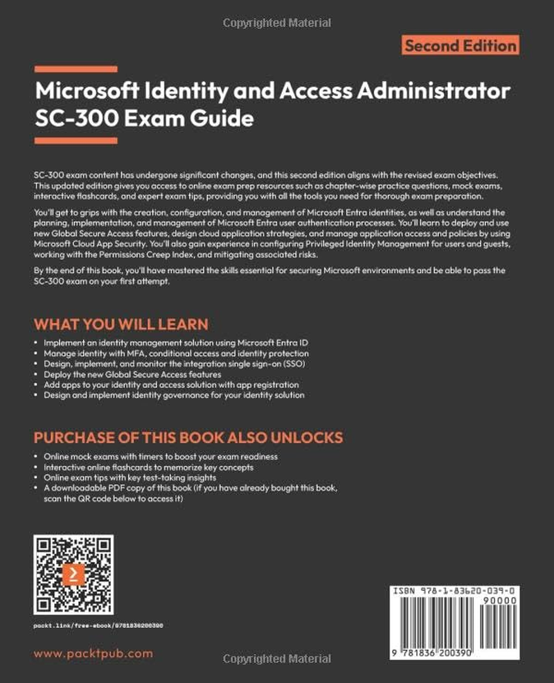 Microsoft Identity and Access Administrator SC-300 Exam Guide: Pass the SC-300 Exam with Confidence by Using Exam-Focused Resources image number 1