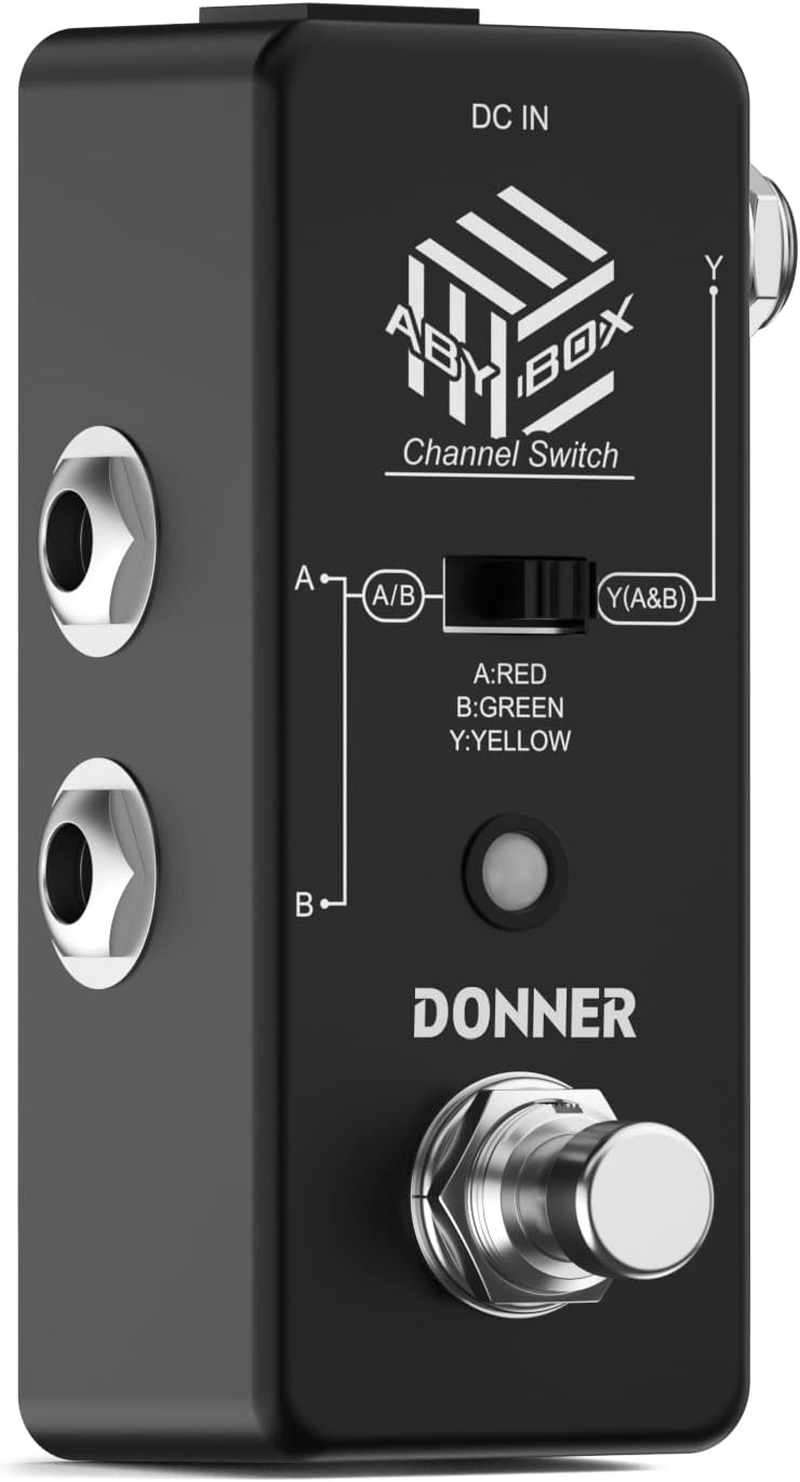 Donner ABY BOX Line Selector Mini Guitar Effect Pedal True Bypass image number 3