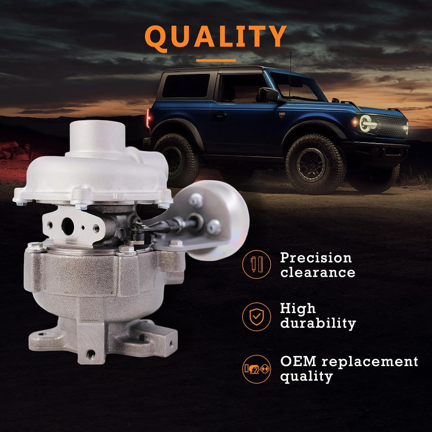 RHV4 Complete Turbo Turbocharger Compatible with Mazda BT-50 2.5 MRZ-CD 2006-105/143 Wlaa;Compatible with Ford Ranger 3.0 TDDI TDCI 2006-105/143 WLAA