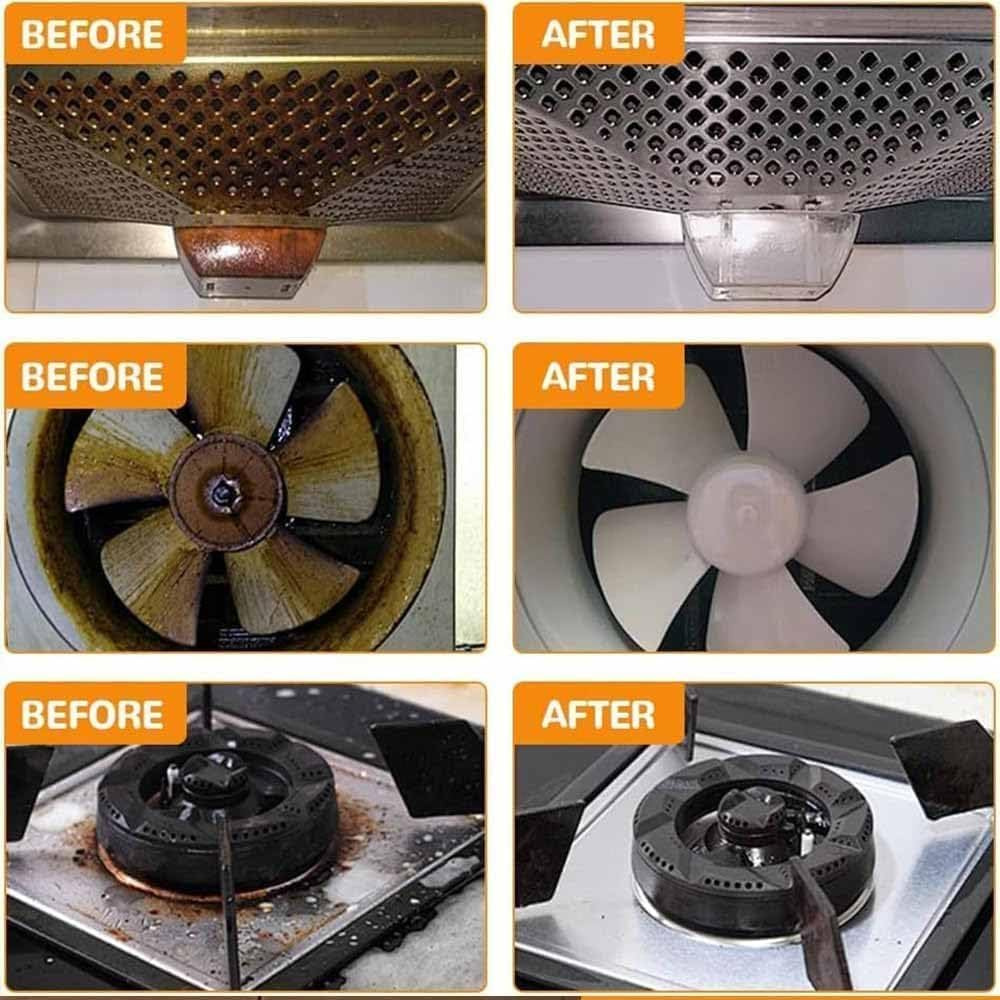 2025 New Multifunctional Kitchen Foam Cleaner & Degreaser Spray &ndash; Heavy-Duty Foaming Cleaner for Stubborn Stains, Range Hoods, Grime & Grease &ndash; Ideal for UK Kitchens (1) image number 1