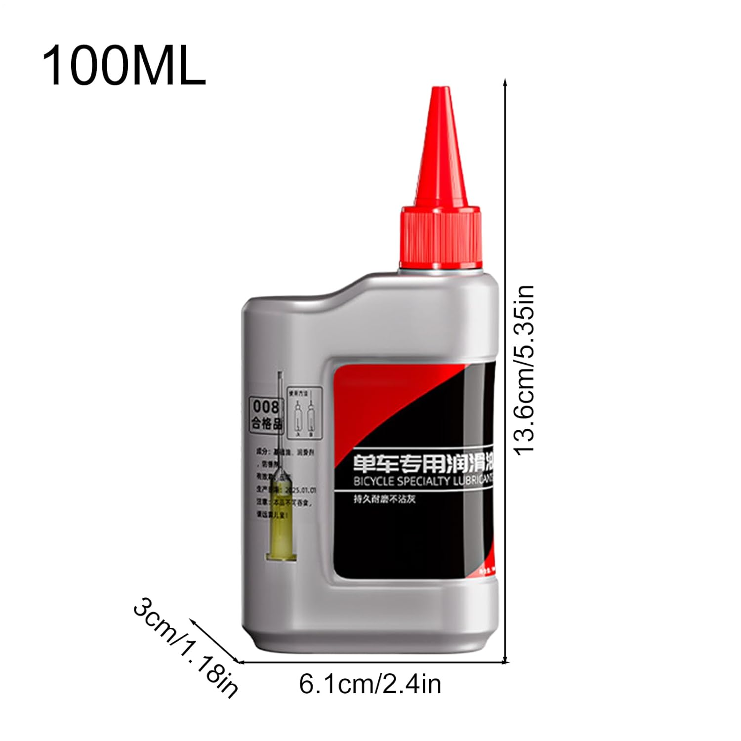 Cycling Chain Oil - 100 Ml Bikes Chain Lube - Long-Lasting Oil for Bicycles Maintenance Accessories Mountain Cycling Dirt Biking Garage image number 6