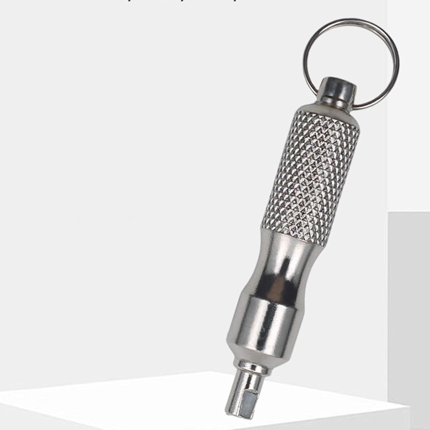 Valve Core Removal Tool,Portable Automotive Tire Valve Stem Tool Keychain - Installation Removal Tool, Pocket Size Car Accessories for Repairing Tire Failures