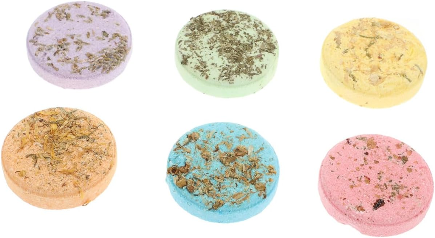 6Pcs Aromatherapy Steam Pieces Sheets for Home Bathroom Bath Spa Aroma Sheets Shower Streamers Aromatherapy Bombs image number 3