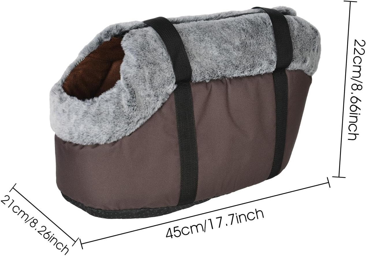 Puppy Carrier,Foldable One-Shoulder Portable Pet Bag Out | Dog Carrier Tote Bags Dog Purse for Cats Dogs Puppy Kitten Bunny Outdoor Shopping image number 6