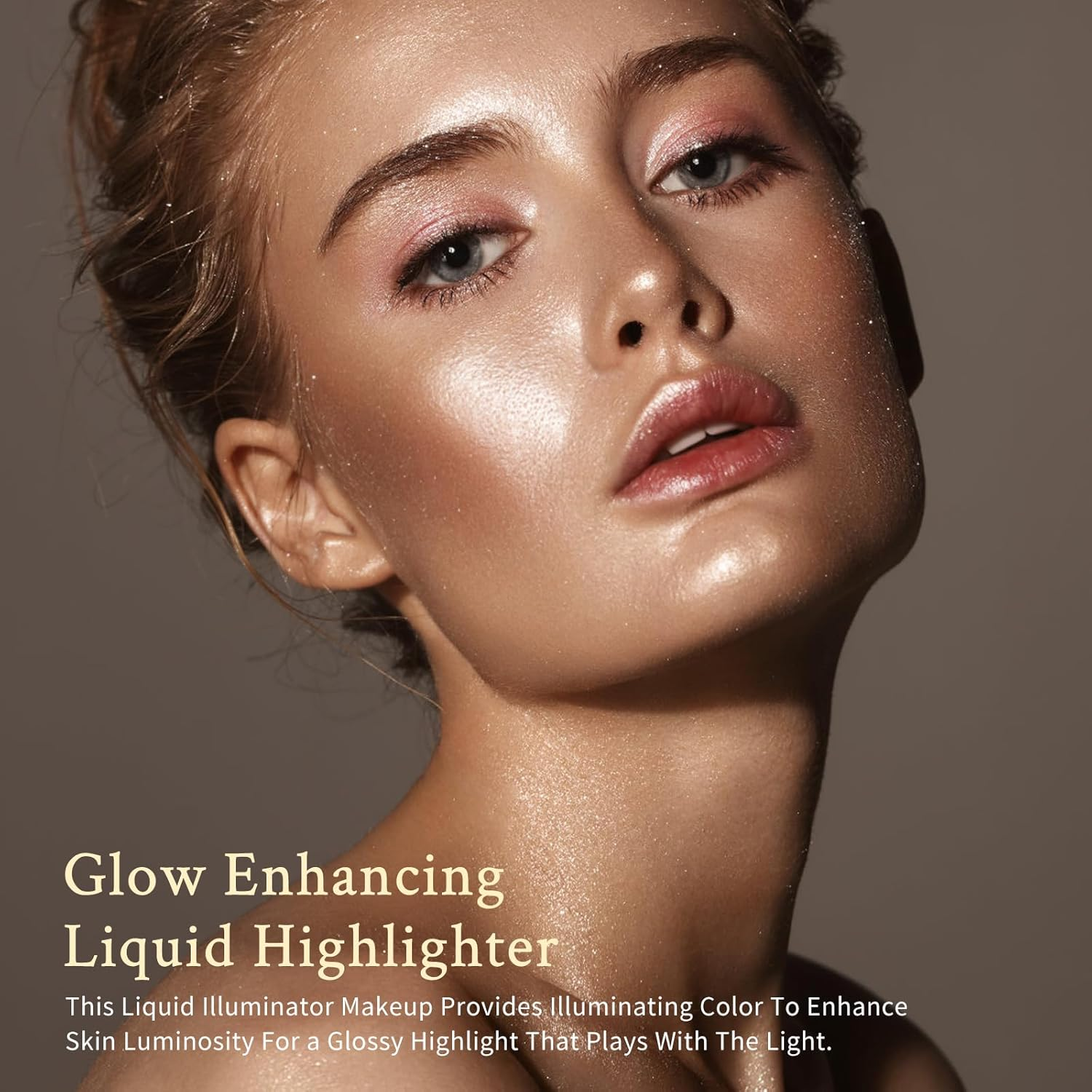 KIMUSE Soft Natural Glow Liquid Filter, Weightless, Long Wearing, Smudge Proof, Natural Looking, Dewy Finish, Glow Liquid Illuminator Makeup image number 6