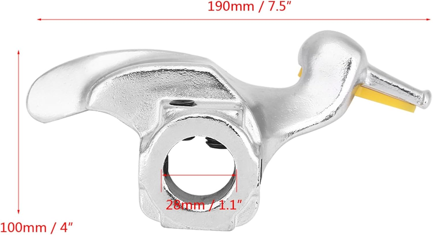 Tire Changer Mount Demount Duck Head for Stainless Steel Car Tire Changer Machine,Plastic Nylon 28Mm/1.1", 30Mm/1.2" (28MM) image number 1