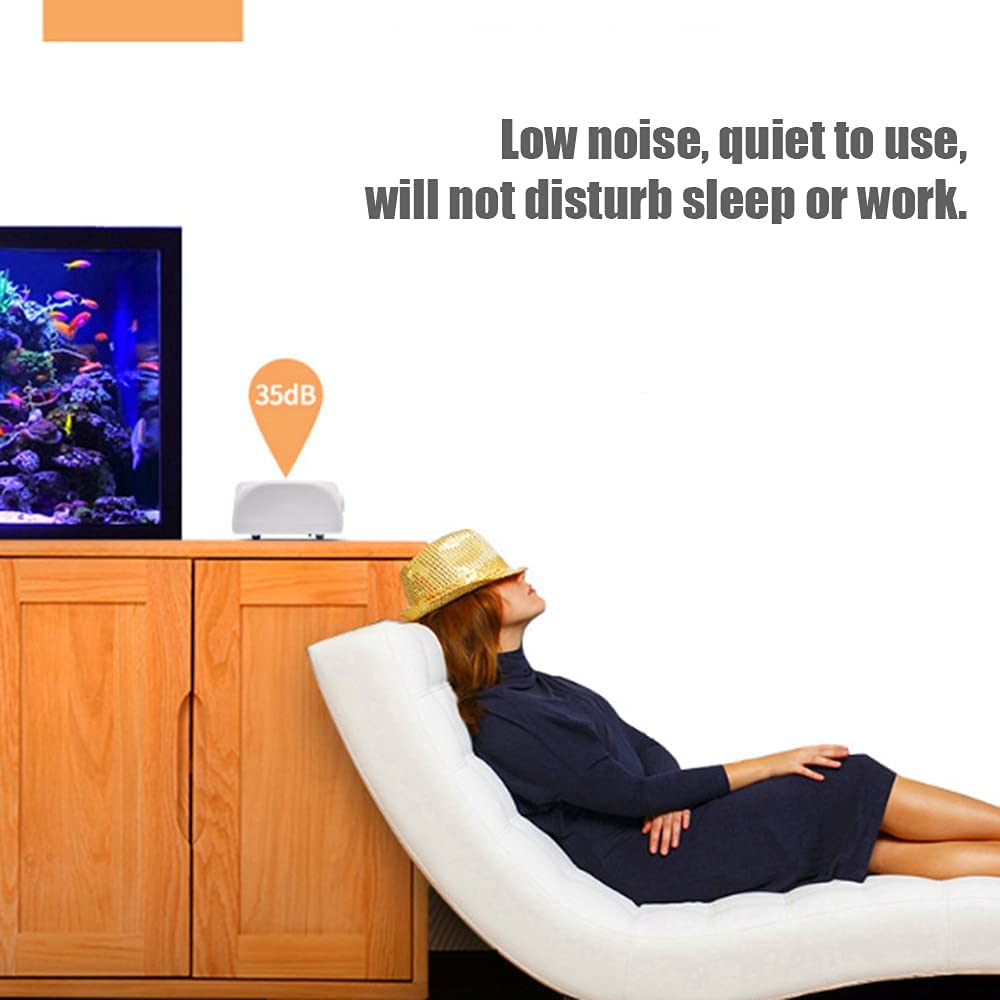 Fish Tank Air Pump,Solar Air Pump Fish Tank Oxygenator 6V 3.5W,Outdoor Pond Oxygen Pump Aerator,With Dual Aquarium&Air Bubble Stone,For Fishing Fish Tranportation Small Ponds Pools Water Circulation image number 6