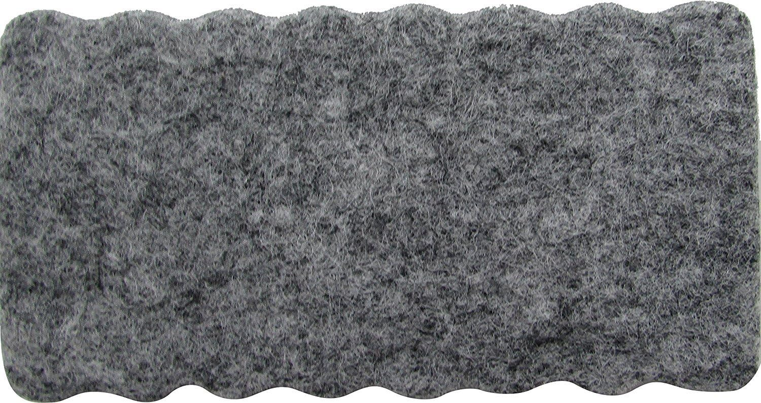 YOSOGO Magnetic Dry Erase Whiteboard/Chalk Board Eraser - Pack of 6 (Blue, Green, Red, White) - Rectangular Felt Eraser