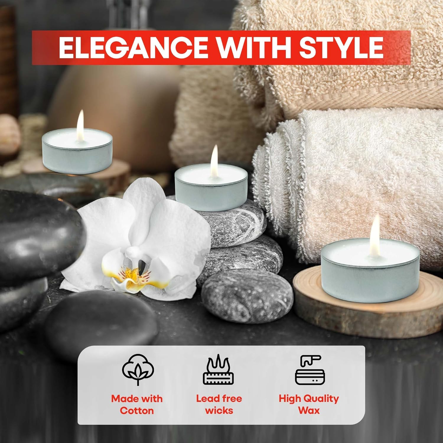 Price'S - Maxi Tealights - Pack of 12 - Unscented - 10 Hour Burn Time - Quality White Wax image number 2