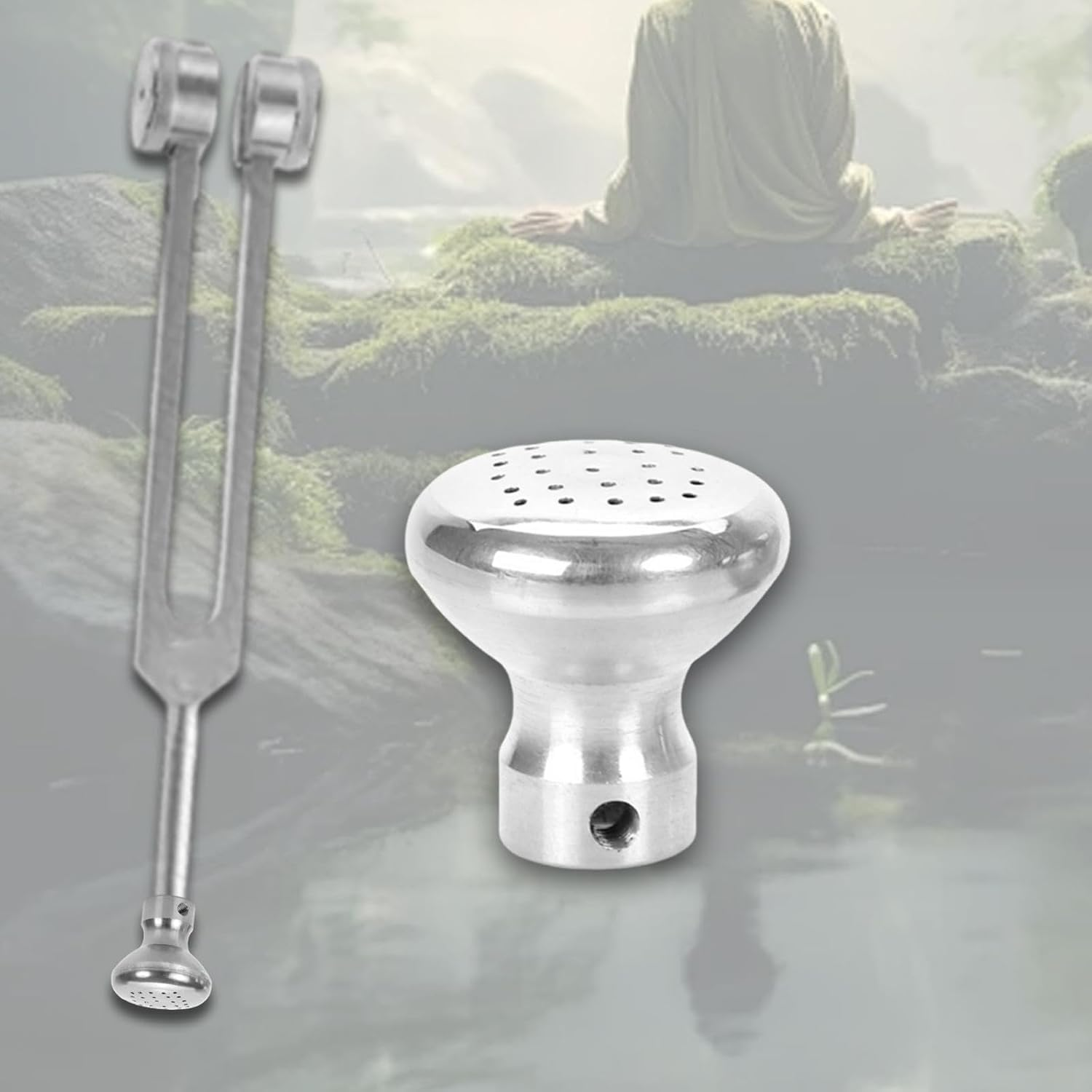 Generic Tuning Fork Boot Holder Accessories for Home Equipment Lightweight Tool, Silver image number 5