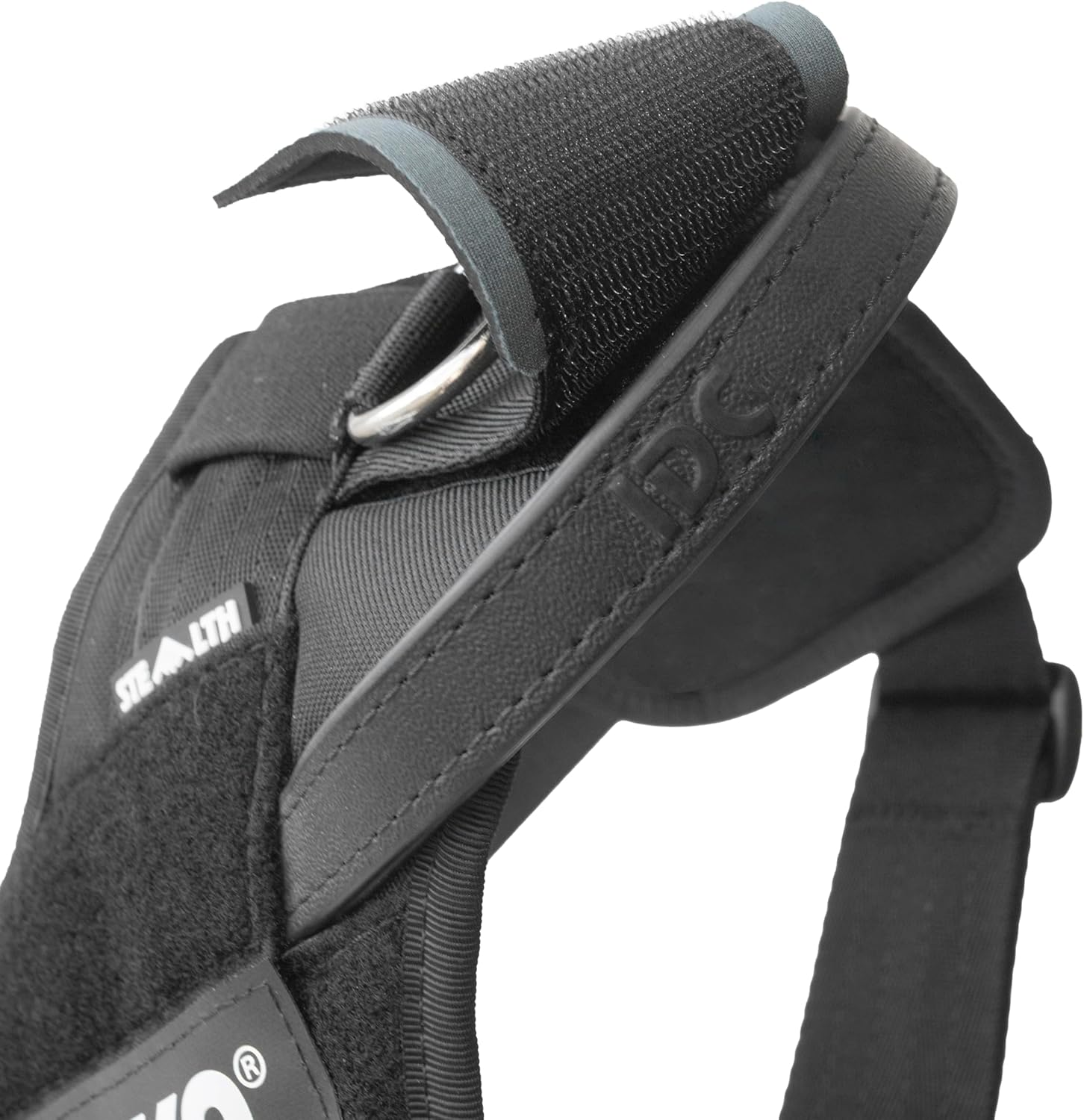 Julius-K9 16STEALTH-P-2 IDC Stealth Powerharness for Dogs, Size 2, Black image number 2