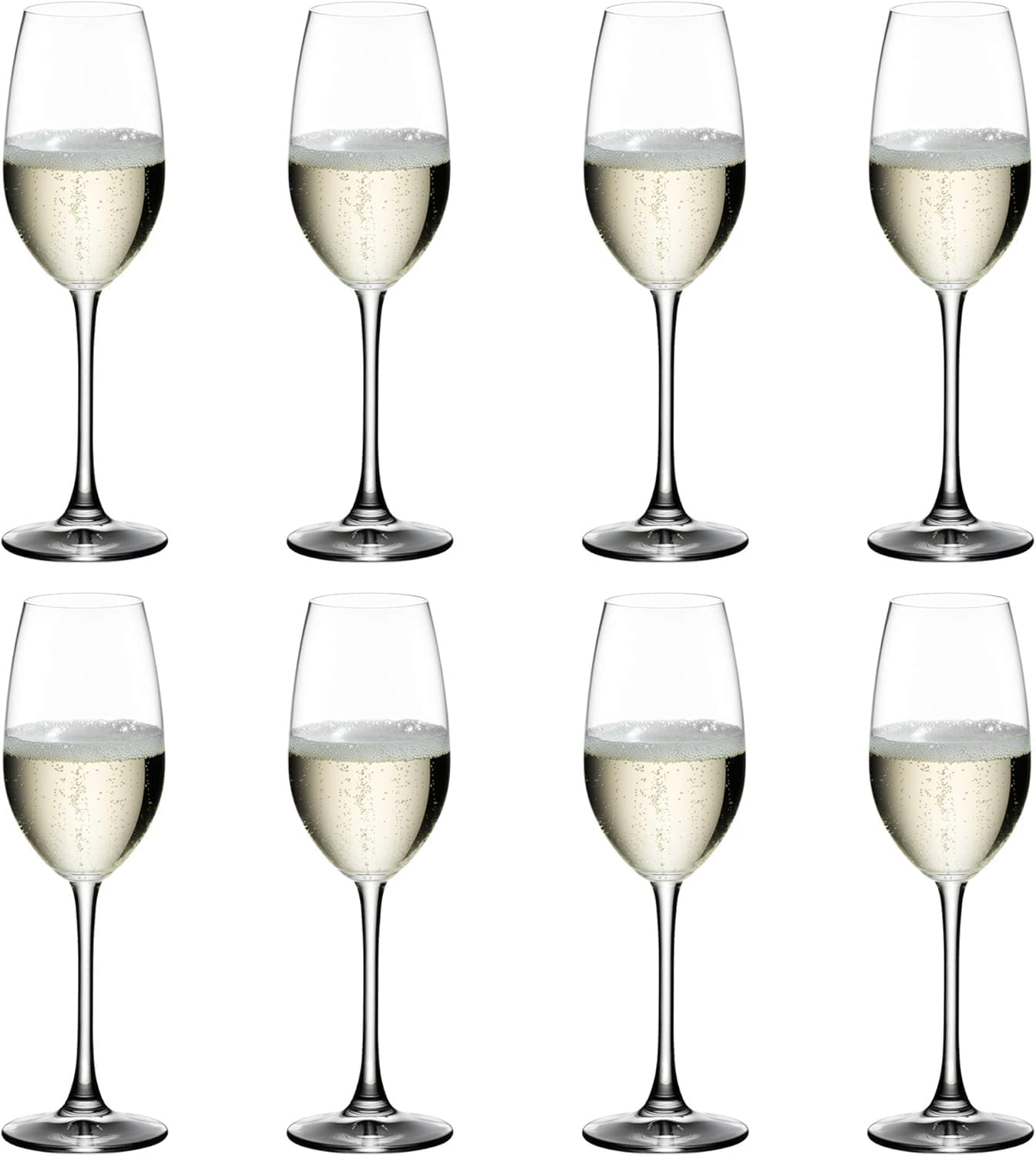 RIEDEL 6408/48-8 Riedel Champagne Glasses, Set of 8, Oval Champagne image number 4