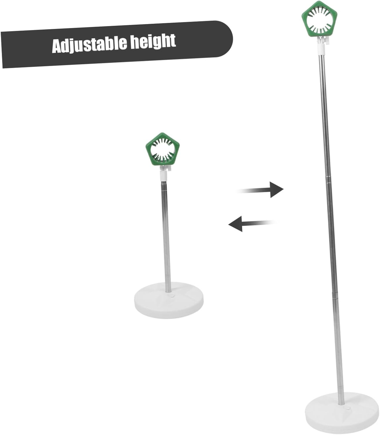 Minkissy Adjustable Height Hair Dryer Stand Holder Hands Hair Dryer Stand for Easy Access