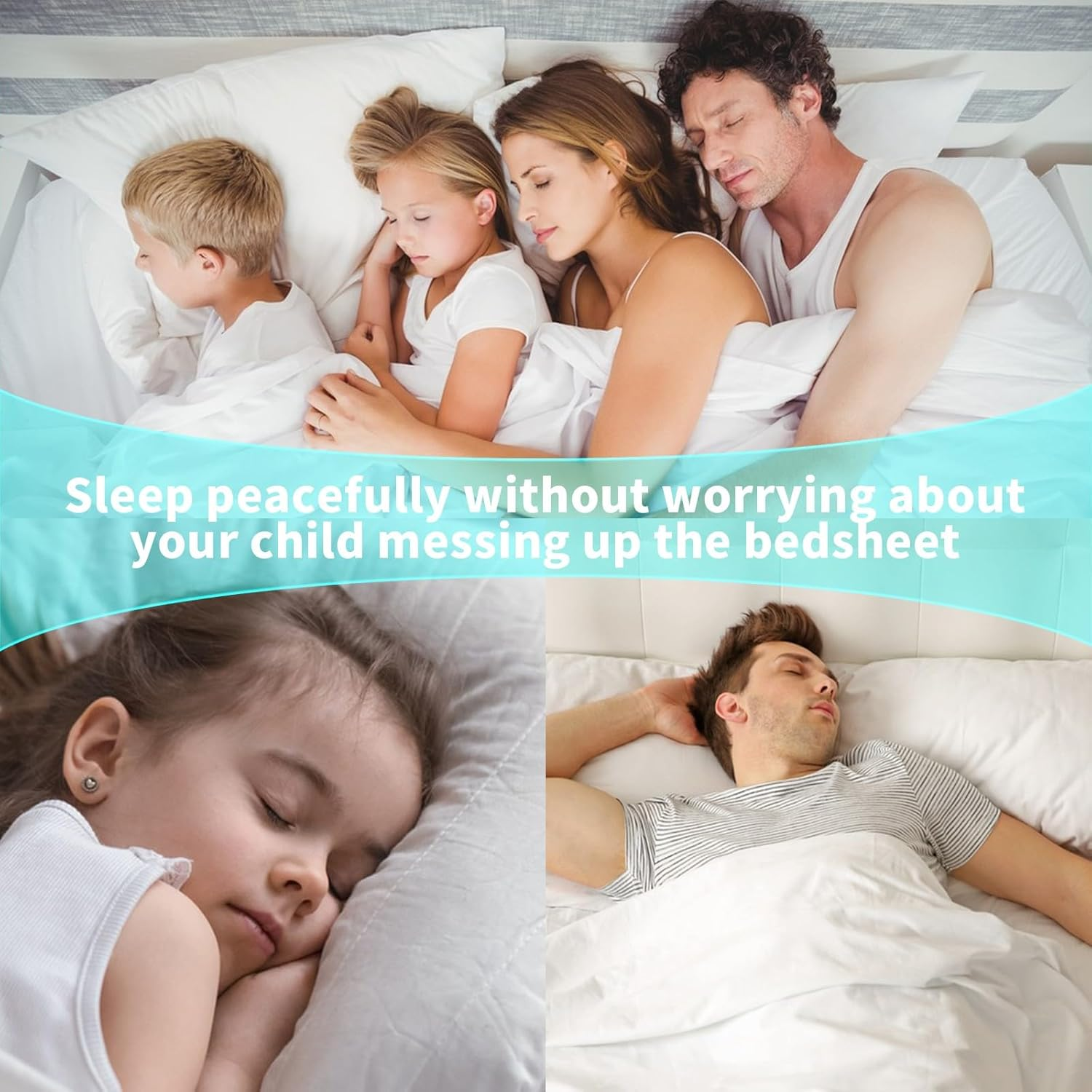 4PCS Bed Sheet Holder Straps with Lock Clips, Heavy Duty Corner Sheet Fasteners for Fitted Sheets, Secure Mattress Protectors and Bedding, Non-Slip Sheet Grippers for All Mattress Sizes (Gray) image number 3