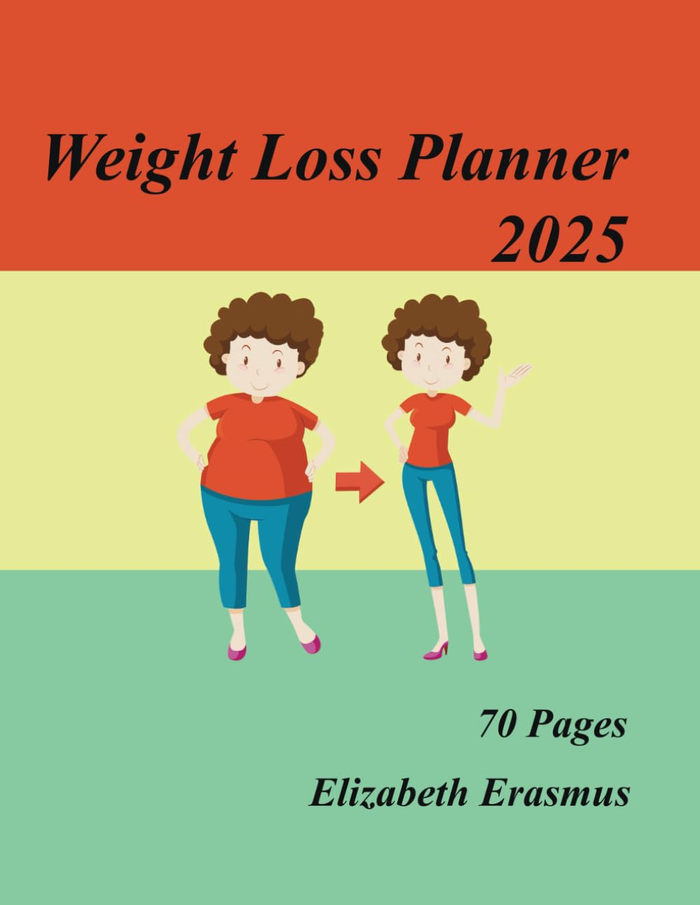 The Weight Loss Planner 2025: Packed with Tools like a 12-Month Calendar, with Tracking Your Progress.