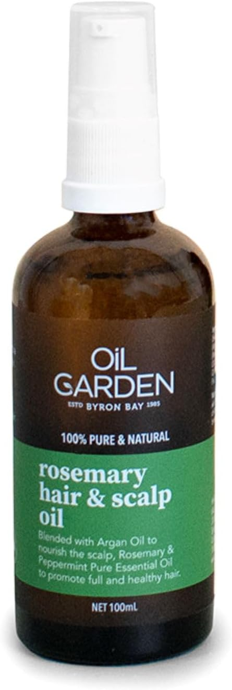 Oil Garden Rosemary Hair and Scalp Oil - Natural Hair Growth Oil Enriched with Peppermint, Argan, Almond, and Vitamin E Oils - 100Ml image number 1