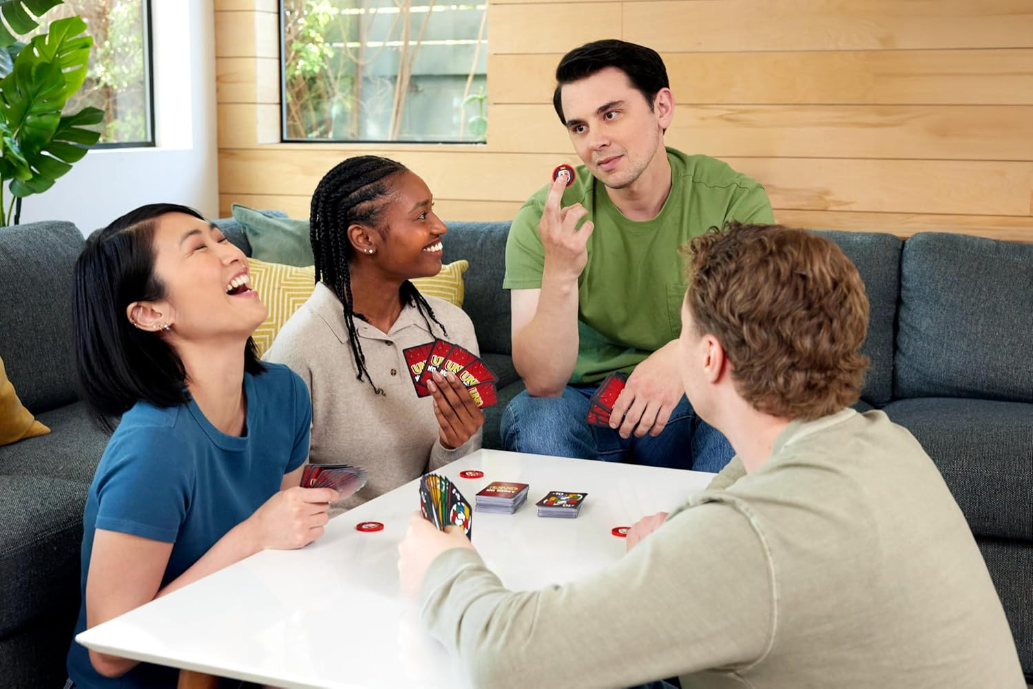 ​Mattel Games UNO Show &lsquo;Em No Mercy Expansion Pack with Extra Cards, Coins, Special Rules & Tougher Penalties for Kid, Adult & Family Nights image number 3