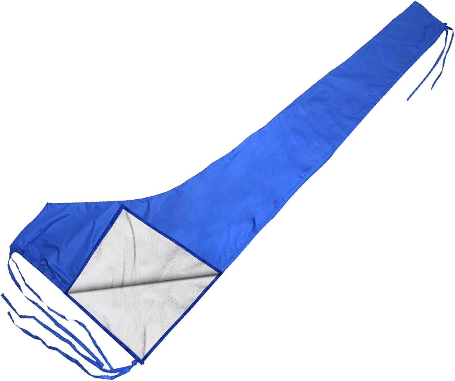 SYOWADA 12-13Ft Waterproof Sail Cover Boom Mainsail Cover Uv Protection Mainsail Cover 420D Oxford Cloth Kayak Covers for Sailboat (12-13Ft)