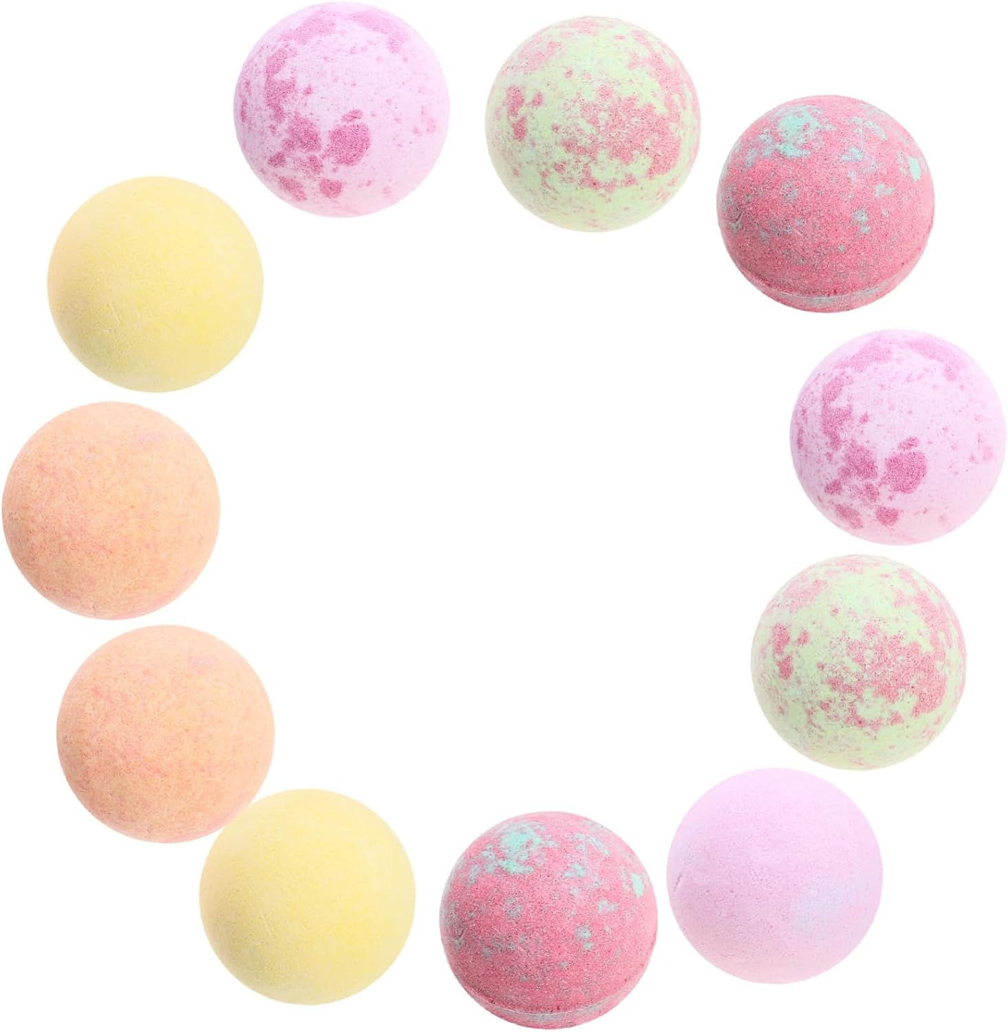 NULYLU 12Pcs Organic Spa Salt Balls Animal Models Natural Balls for Dull Skin image number 6