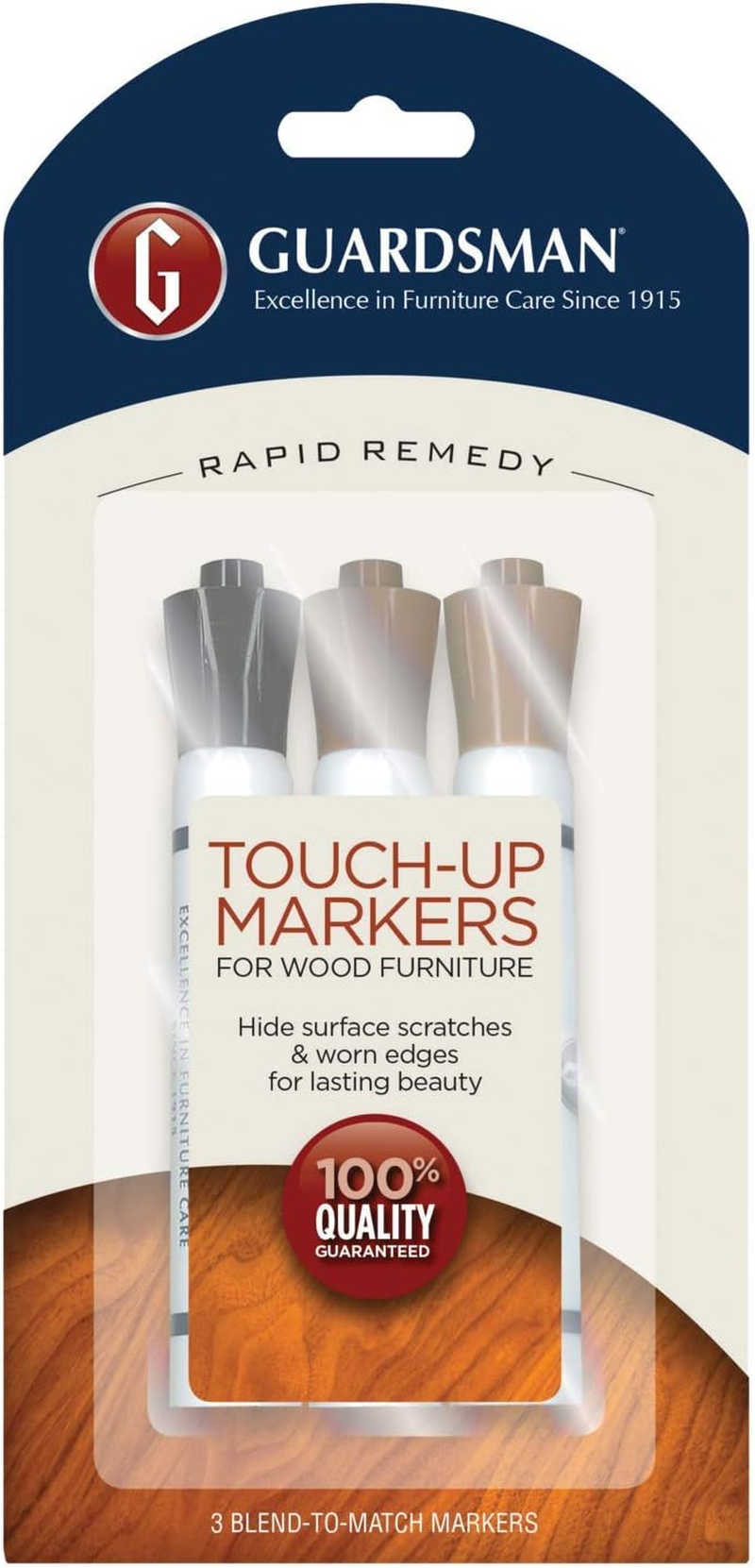 Guardsman Wood Touch-Up Markers for Furniture Repairs