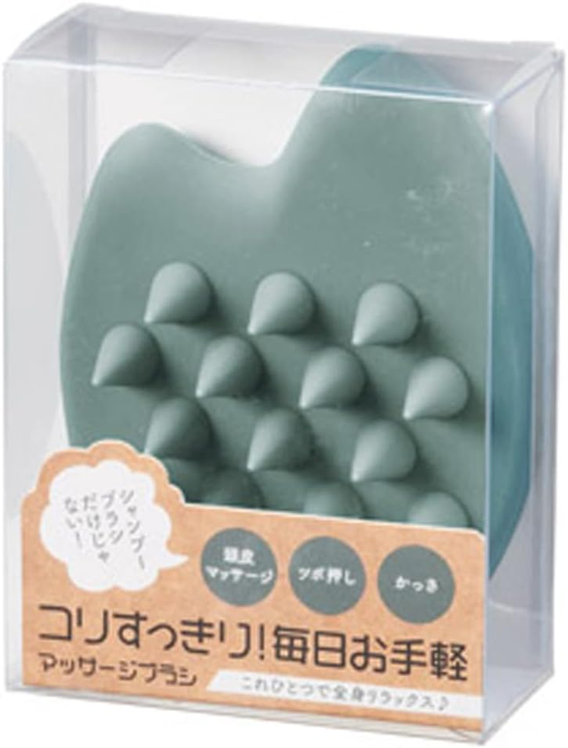 35065 Shampoo Brush, Silicone, Comfortable, Scalp Massage, Promotes Blood Circulation, Prevents Hair Loss, Tight & Easy Daily Massage Brush image number 5