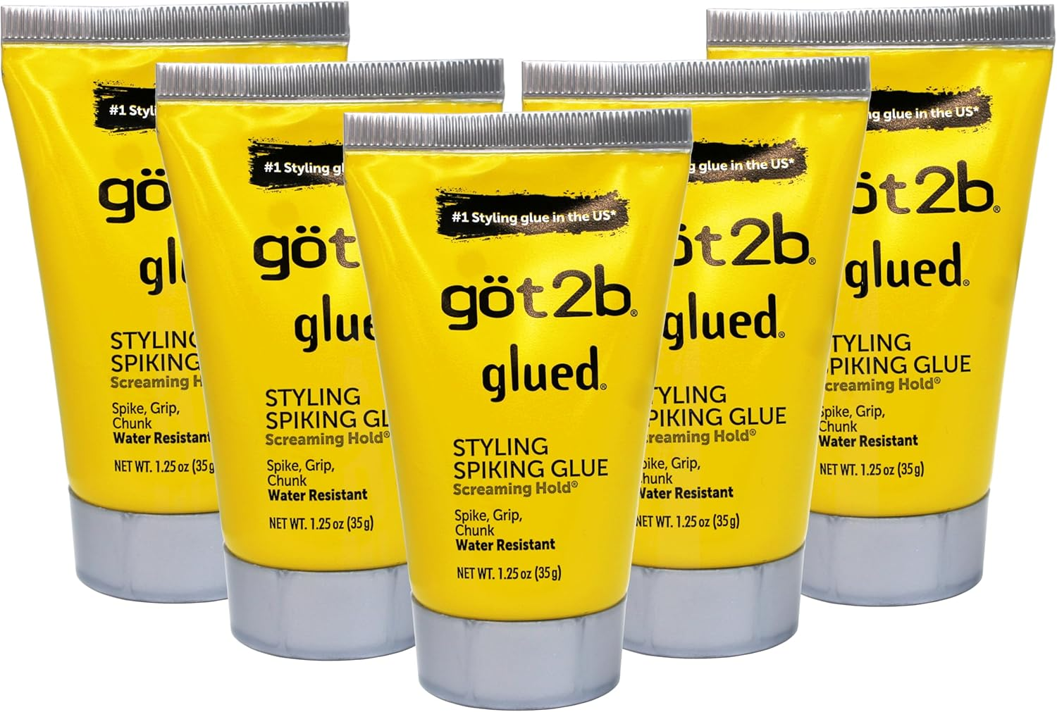 Got2B Schwarzkopf Glued Styling Spiking Glue 1.25 Oz (Pack of 5) image number 2