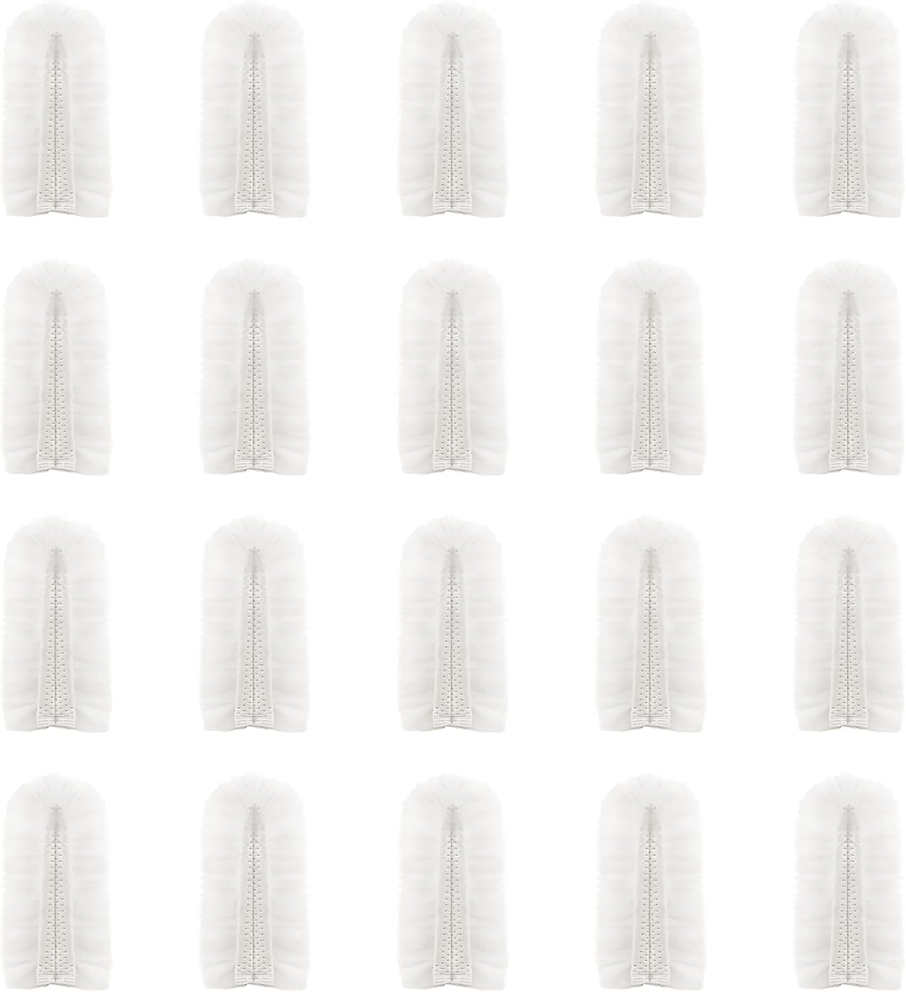 JEBBLAS Disposable Duster Refills White Replacement Head 20 Count(Suitable for Swiffer)