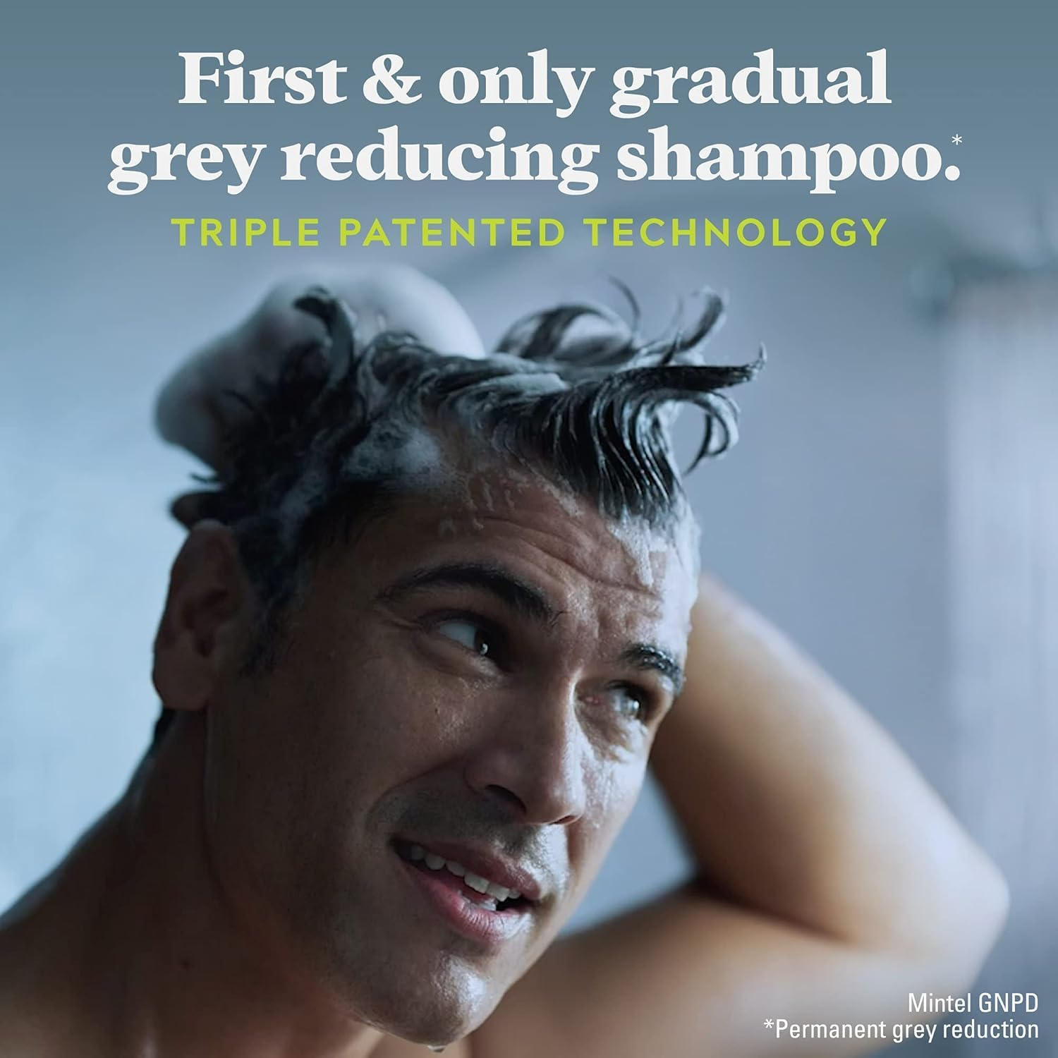 Just for Men Control GX Grey Reducing Shampoo, Gradual Hair Color for Stronger and Healthier Hair, 4 Fl Oz - Pack of 1 (Packaging May Vary) image number 1