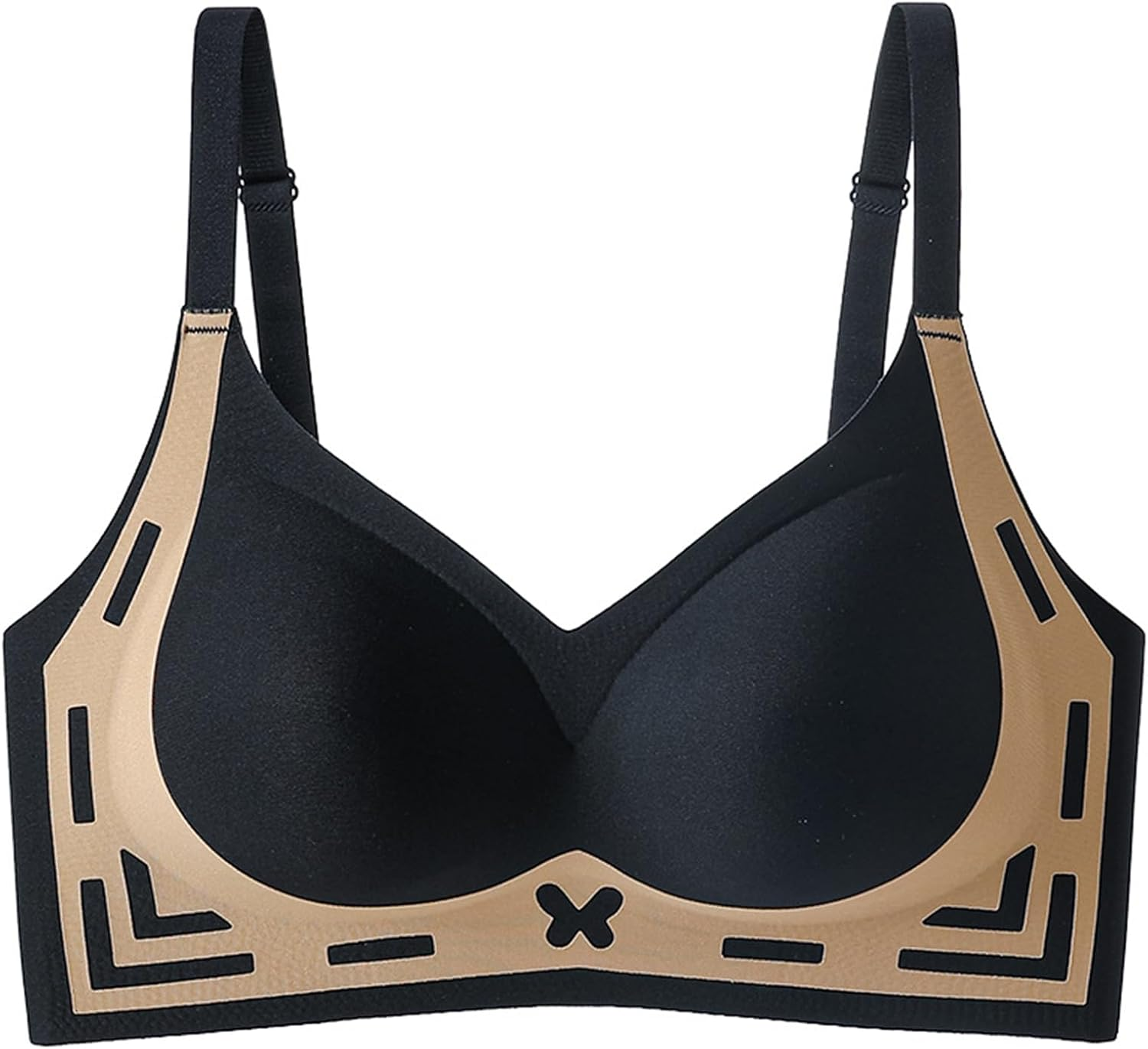 Maternity Bras Cup Ladies Non Wired Strapless Backless Bra Ped for Women Large Breasts Womens Front Fastening Black Sports Sticky Small White Lace Bralettes plus Size Full Support