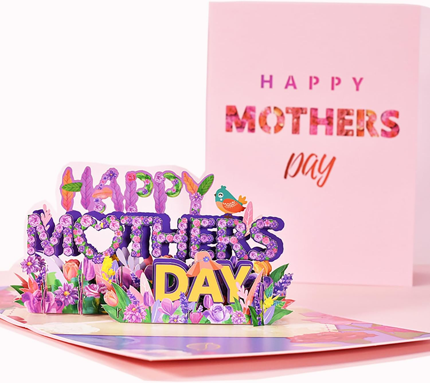 Kvadouly 1 PCS Mothers Day Card, 3D Pop-Up Mother'S Day Card with Envelope &ndash; Elegant Greeting Card for Mom, Mother-In-Law &ndash; Ideal for Mothers Day, Birthdays, and Special Occasions image number 2