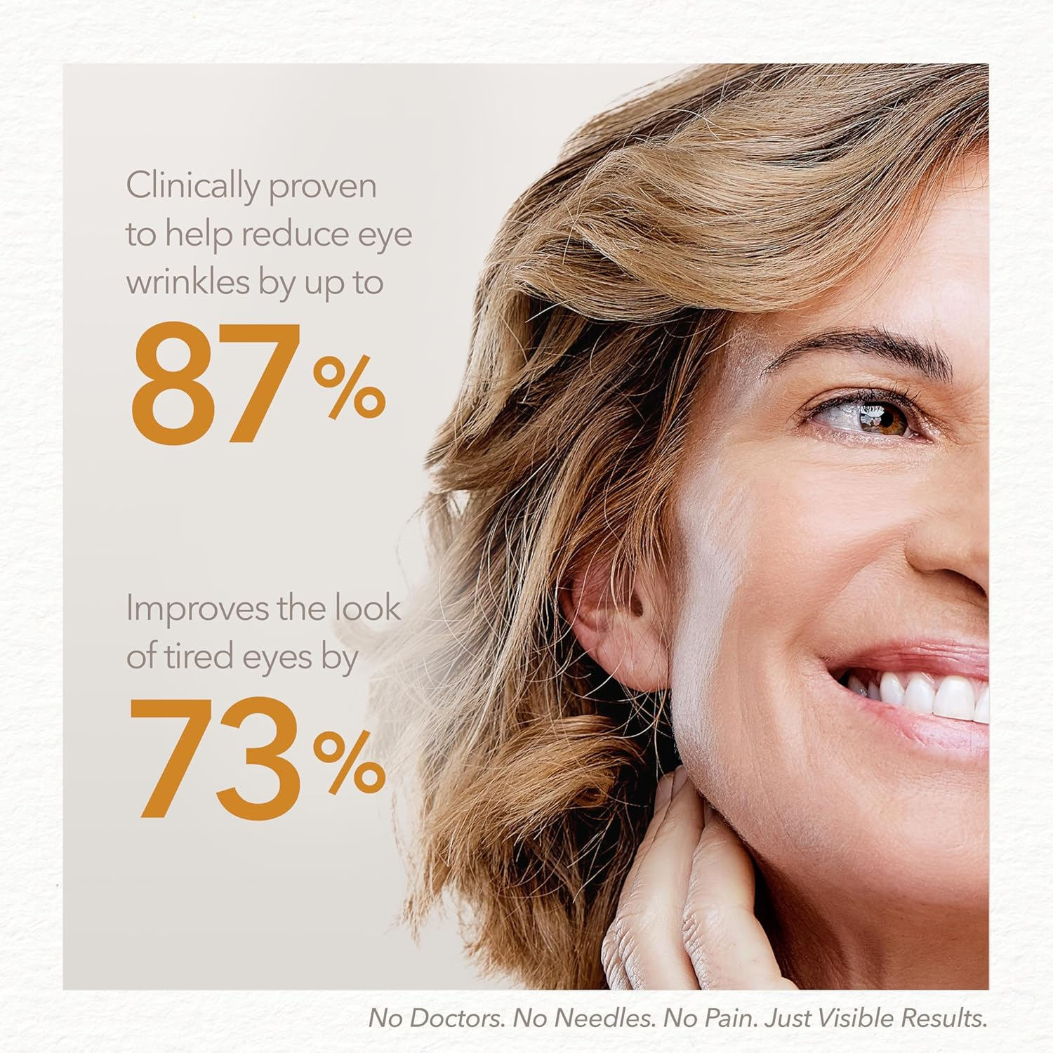 Skin Doctors&trade; Cosmeceuticals Super Eyelift Serum, Lifts & Brightens Tired Eyes in 28 Days, 87% Reduction in Eye Wrinkles, Reduction in Eye Bags & Dark Circles, 15 Ml image number 2