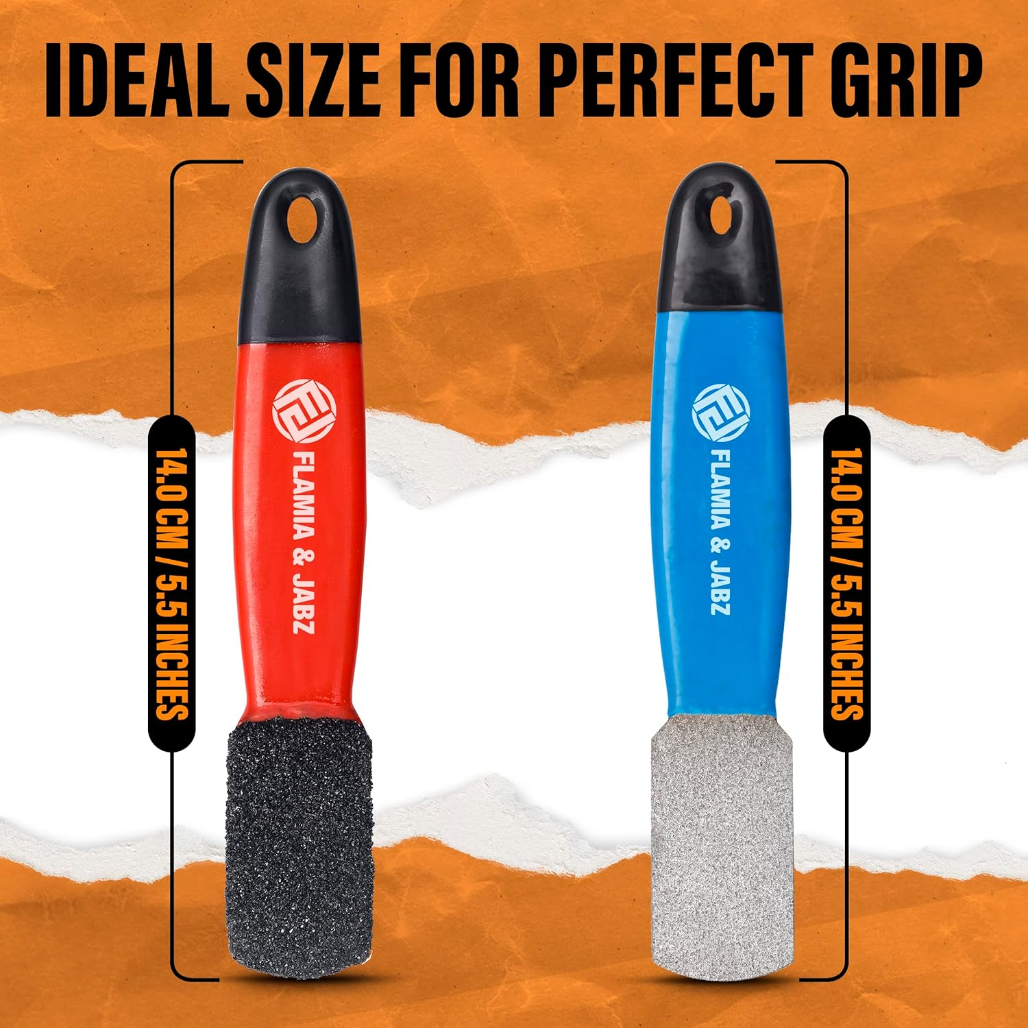 Stripping Metal Stone Diamond Edged for Dogs, Cats & Pets with Plastic Grip (2 Piece Pack of Coarse & Fine) image number 3