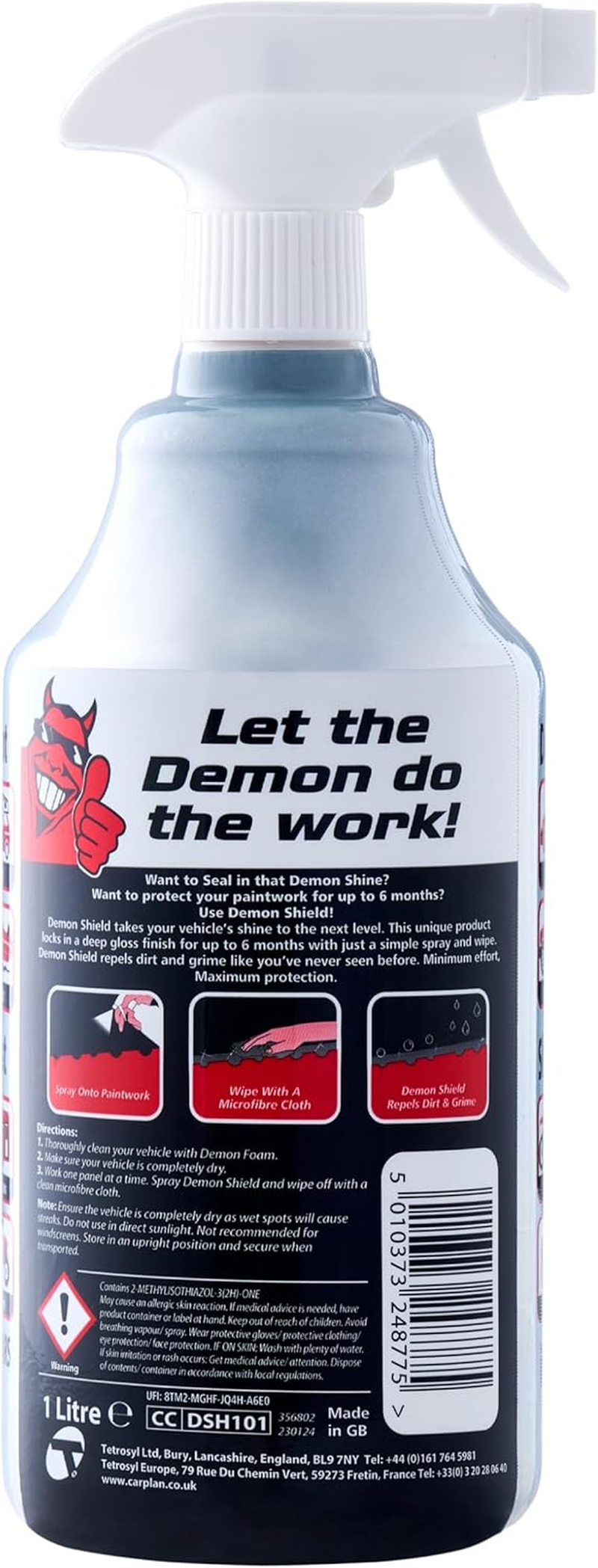 Carplan Demon Shield, Smart Paintwork Sealant 1L