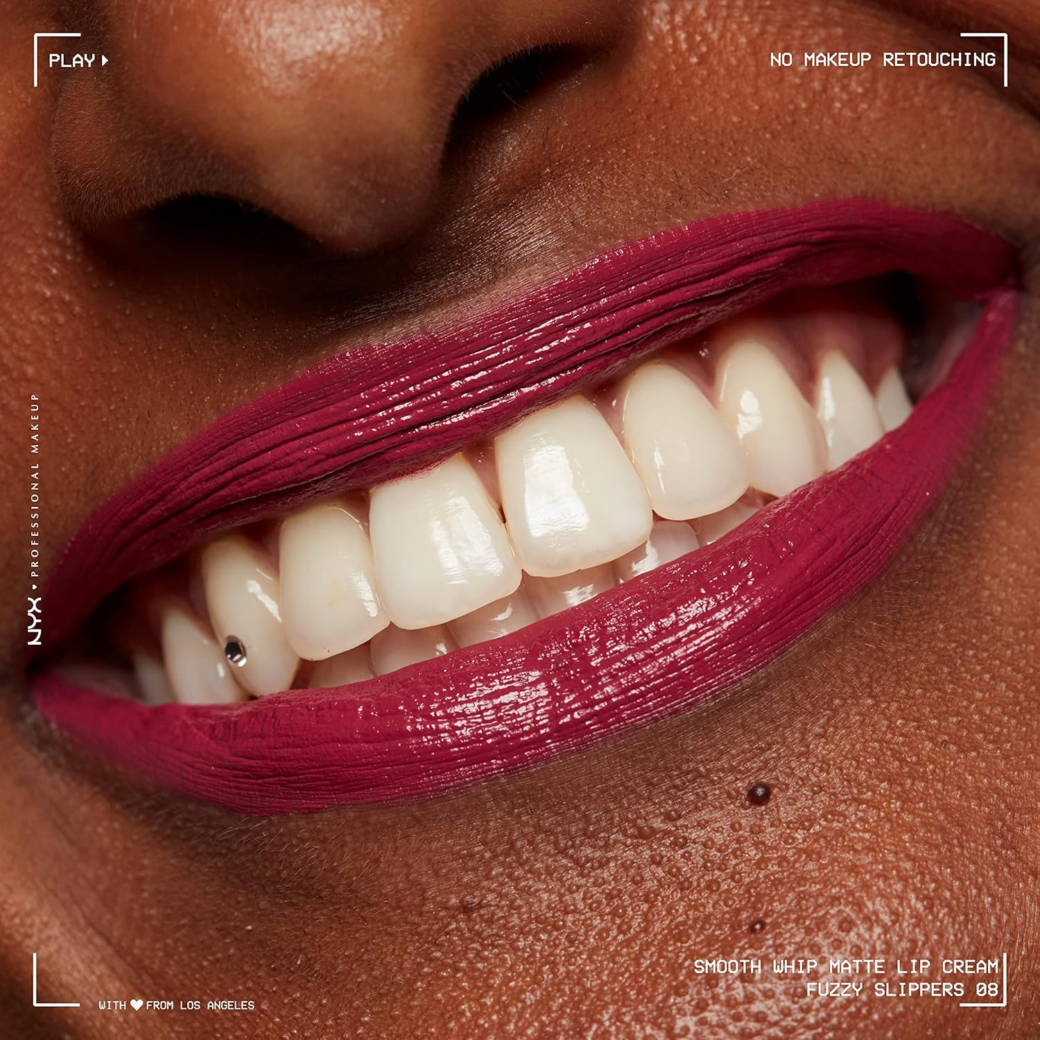 NYX PROFESSIONAL MAKEUP Smooth Whip Matte Lip Cream, Vegan Liquid Lipstick - Fuzzy Slippers (Warm Plum) - 05 Parfait (Red Brick Brown) image number 5