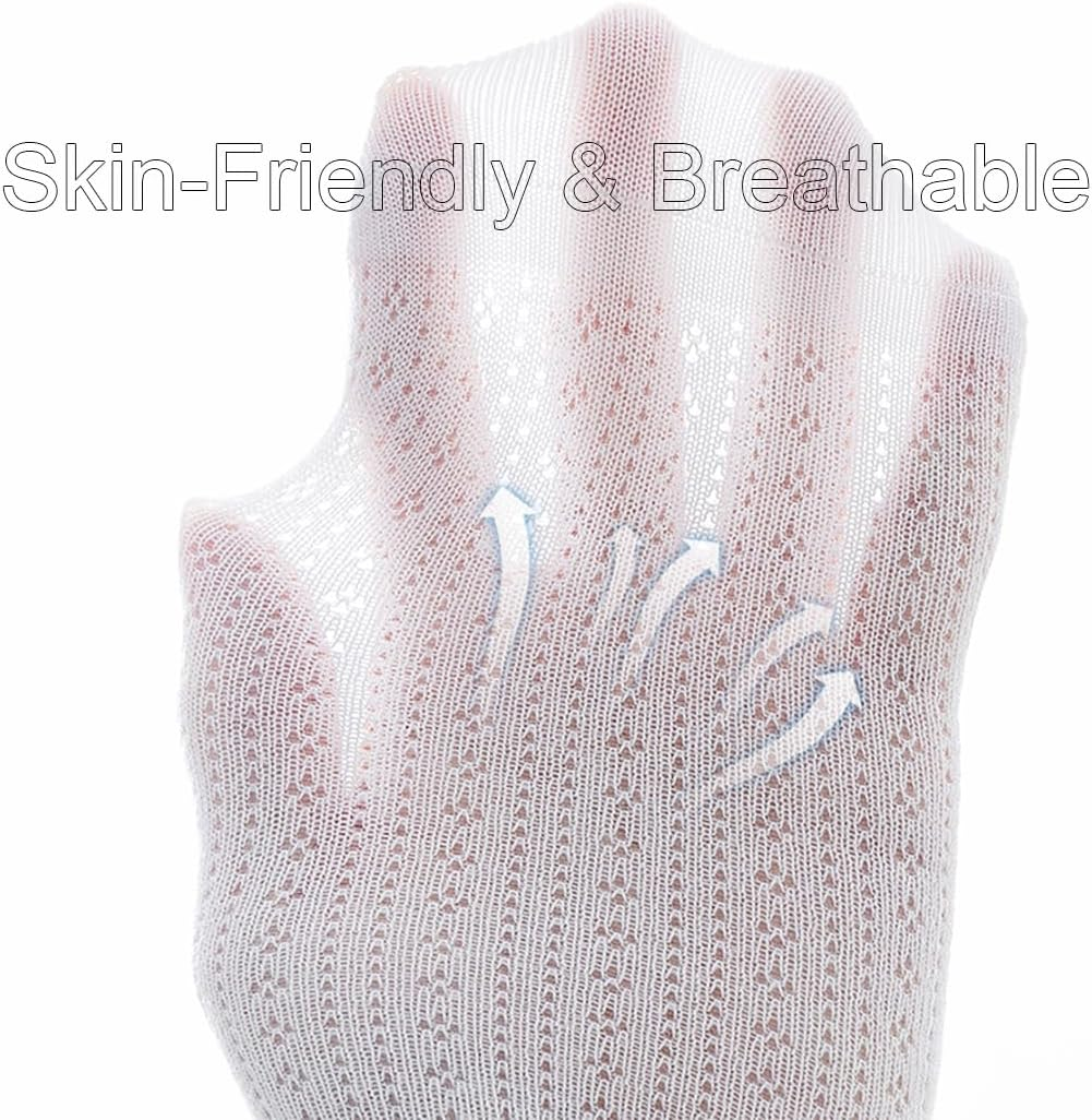 MOMSMENU Baby Girls Knee High Socks Newborn Mesh Cotton Suitable for 0-3 Years Infants Toddlers 5 Pairs image number 6