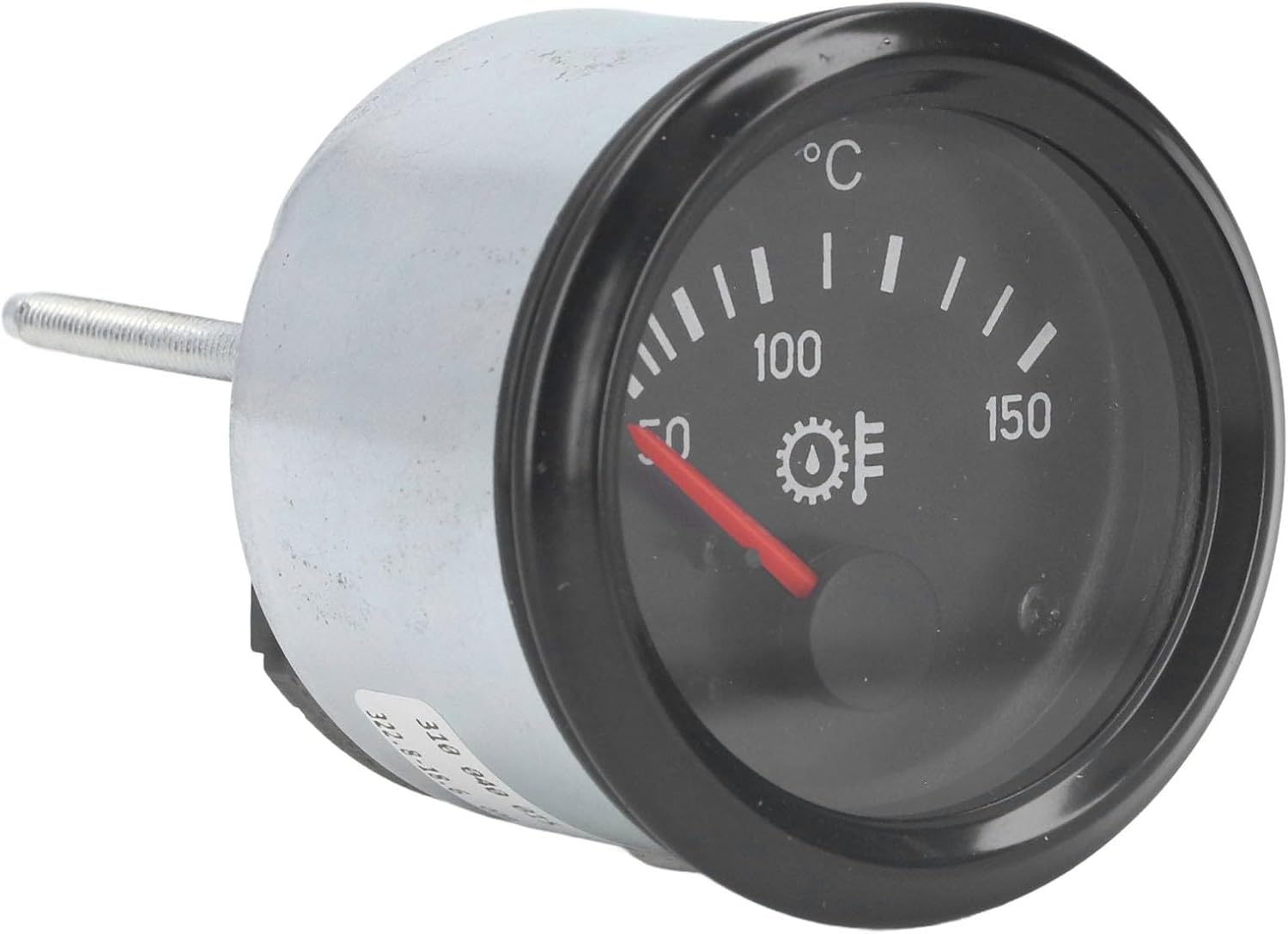 Oil Temperature Gauge Dustproof Oil Temperature Gauge for Cars 24V 52Mm Point Type image number 3