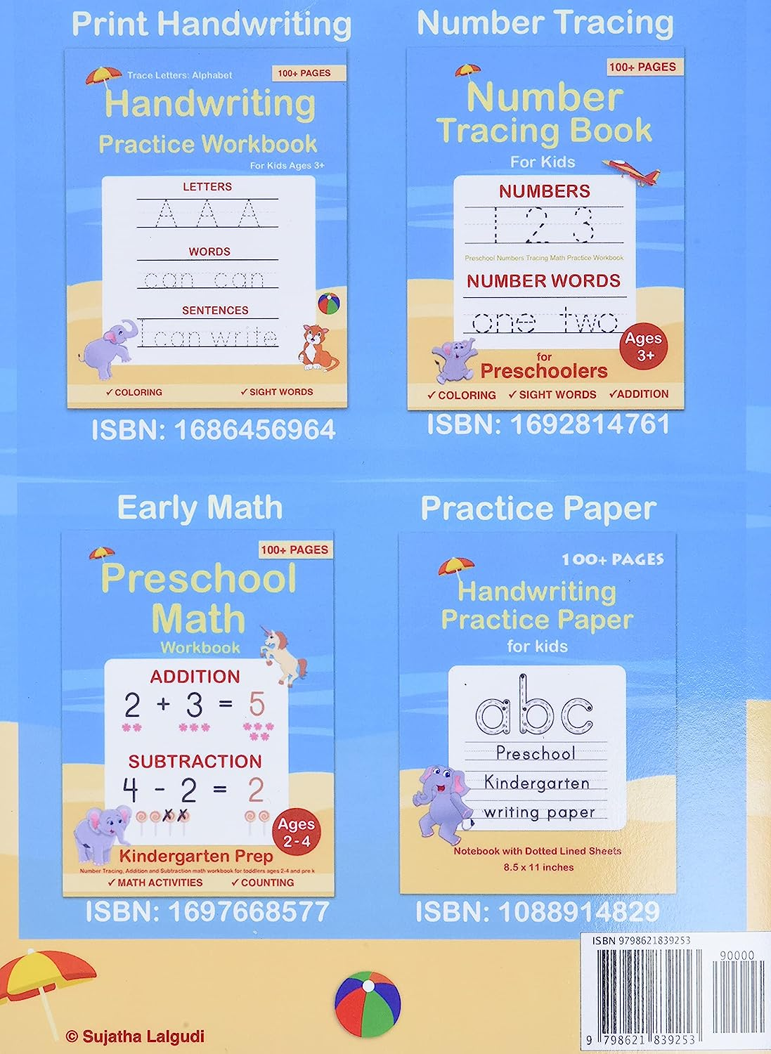 Tracing for Toddlers: First Learn to Write Workbook. Practice Line Tracing, Pen Control to Trace and Write ABC Letters, Numbers and Shapes image number 6