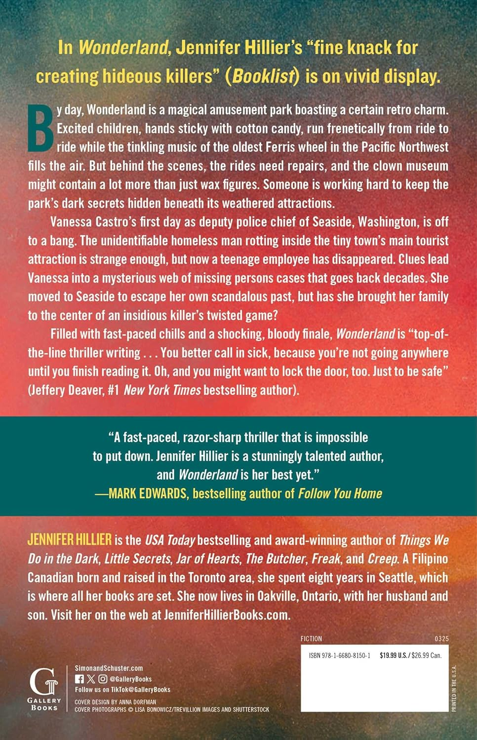 Wonderland: a Thriller image number 1