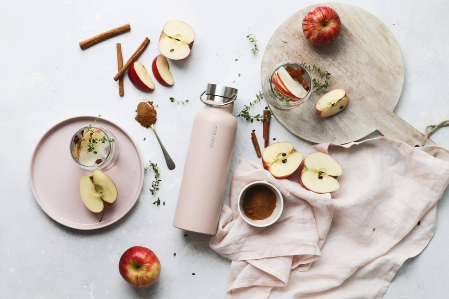 Ever Eco Insulated Drink Bottle, 750 Ml Capacity, Rose image number 1