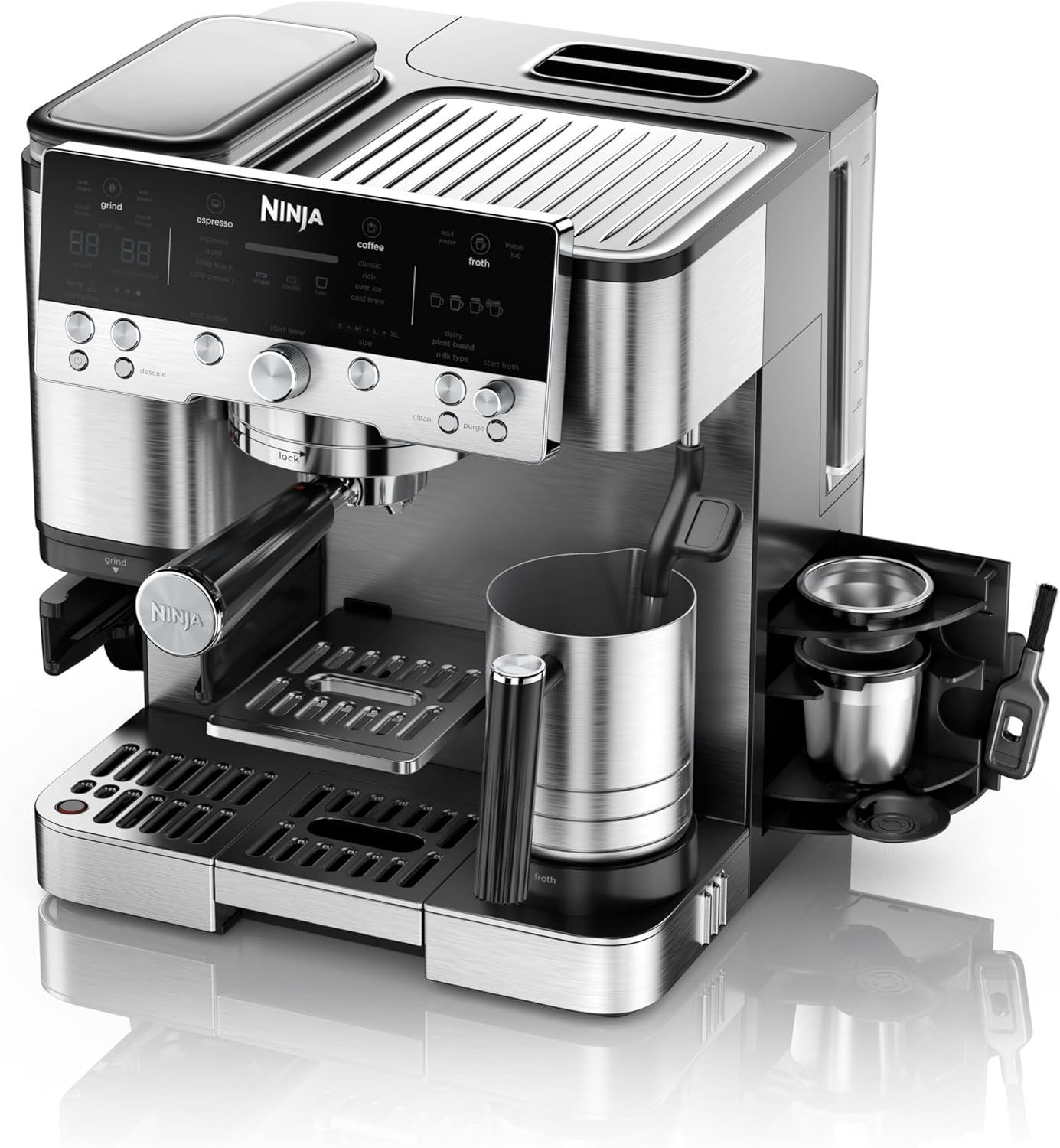 Ninja Luxe Cafe Manual Espresso Machine image number 3