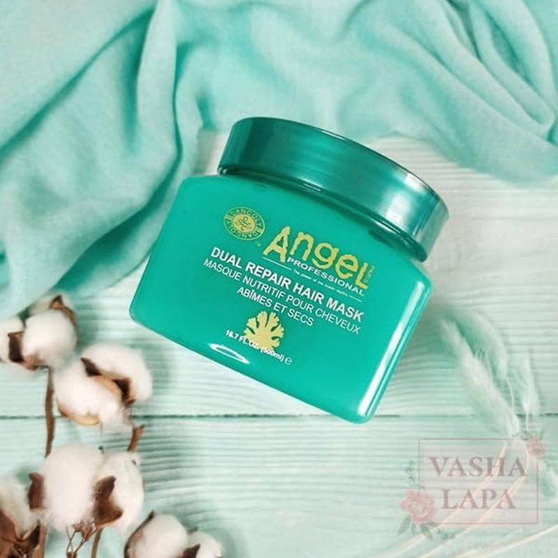 Angel Paris Professional Dual Repair Hair Mask - 500Ml image number 4