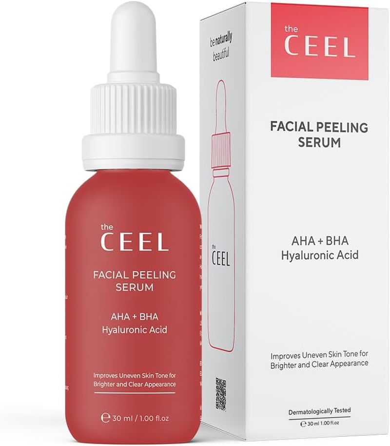 Facial Peeling Serum with 10% AHA 2% BHA, Saliscylic Acid Serum for Blemishes, Chemical Peel at Home, Glycolic Acid Peel with Hyaluronic Acid,Aha and BHA, 1.00 Fl.Oz (30 Ml) image number 5