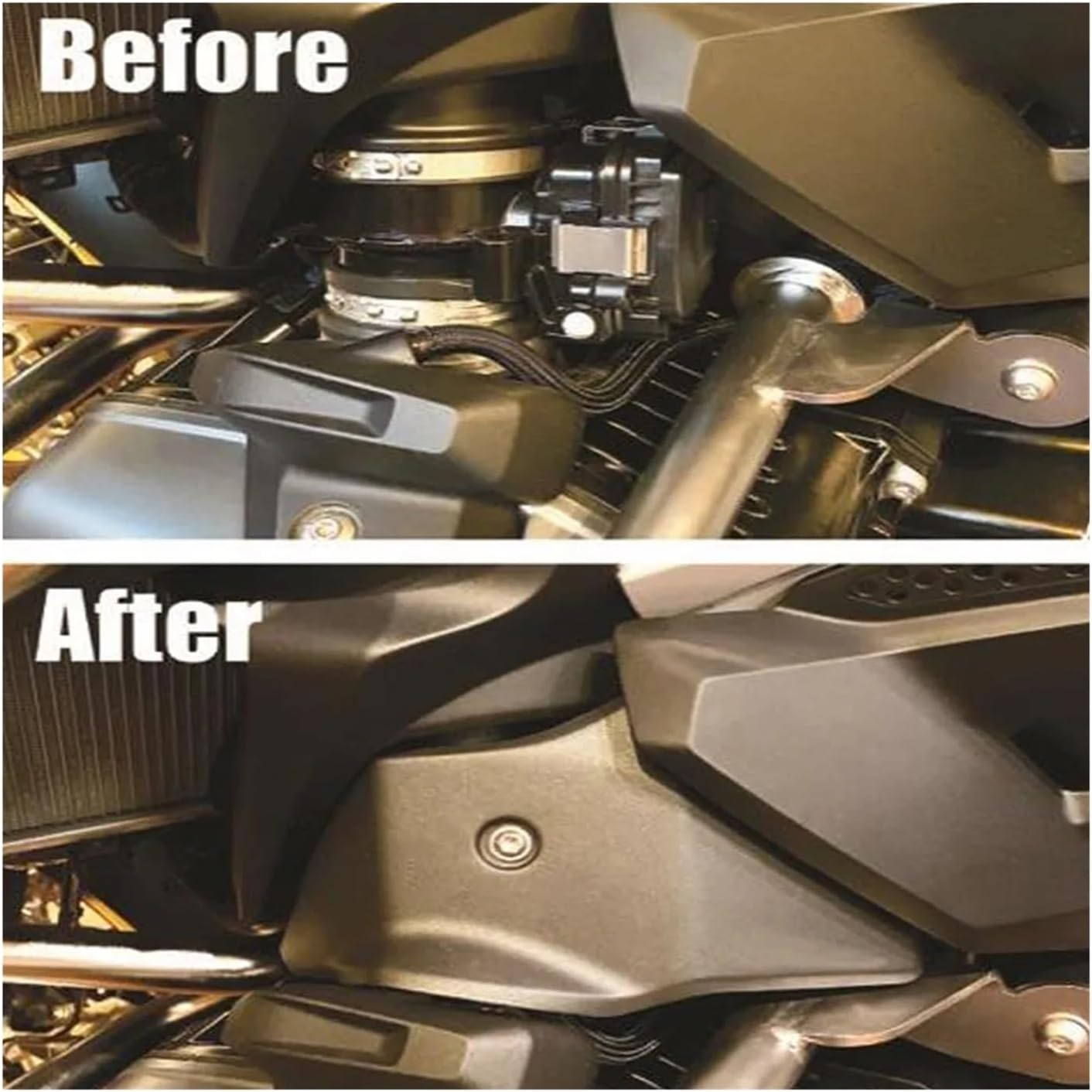 R1250GS 2021 2020 Motorcycle Accessories Throttle Body Guards Protection Cover Compatible with R1200GS R 1200 1250 GS 2019 2018 2017 image number 2