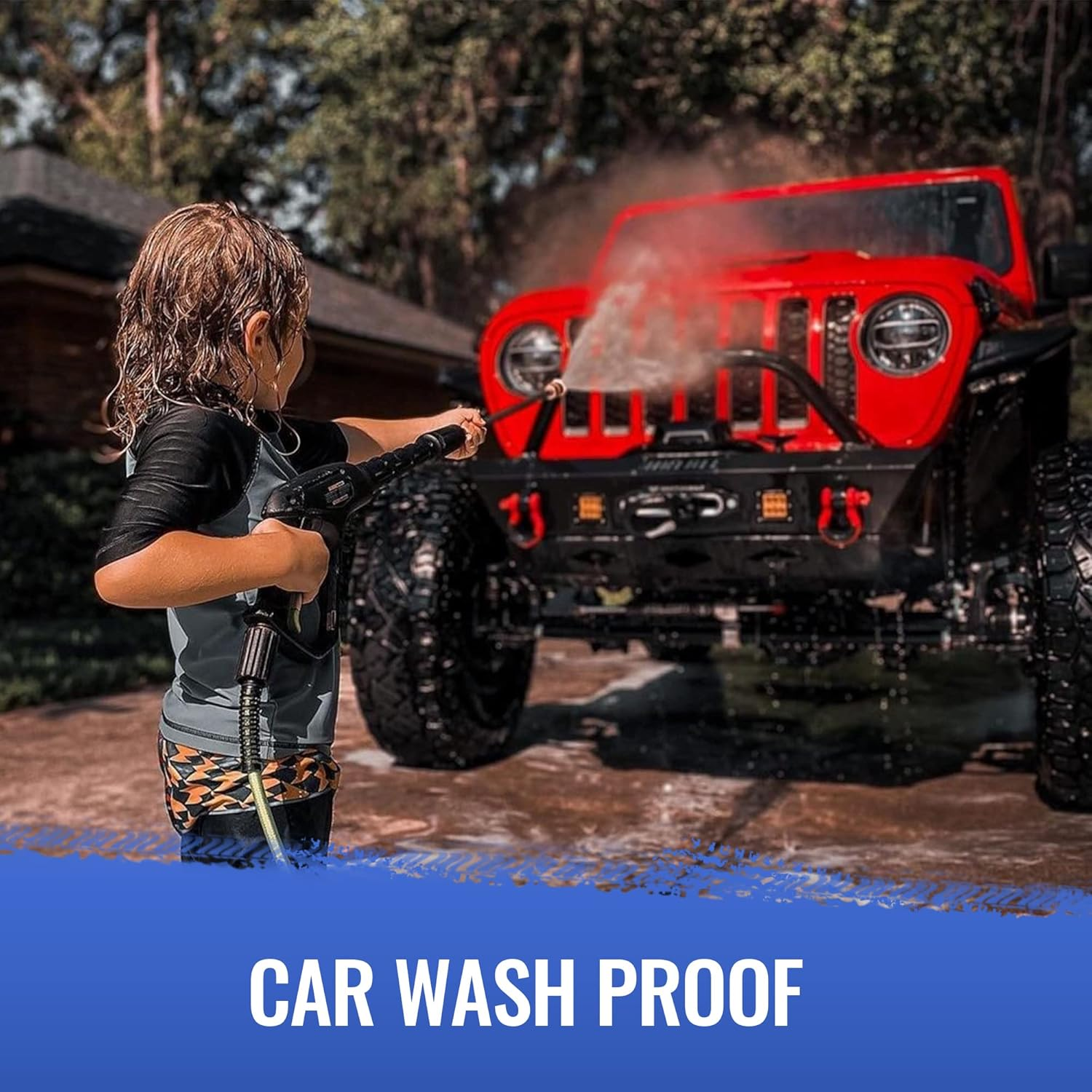 VOFONO 7 Inch Spiral Antenna for 2007-2019 Jeep Wrangler JK JL image number 6