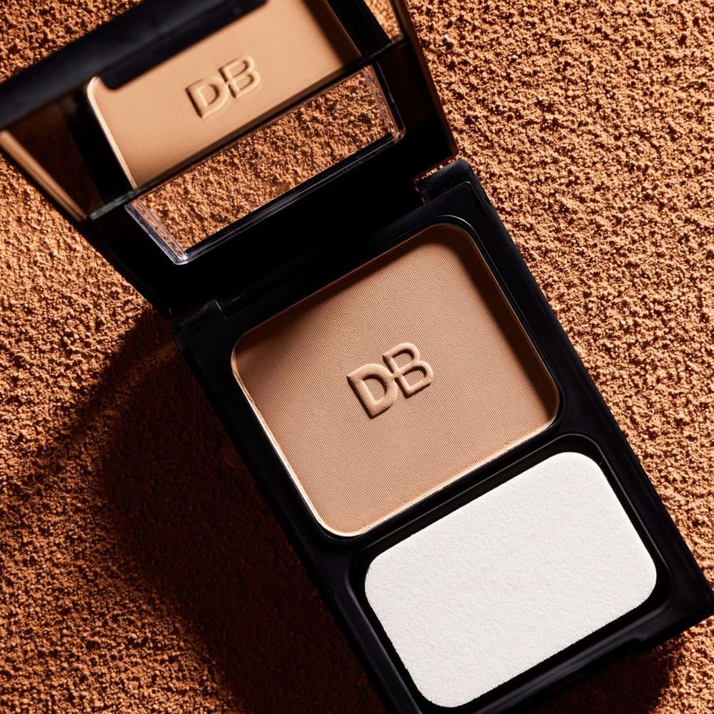 DB Cosmetics Skin Renew Ceramide Pressed Powder - Hydrating with Ceramides Hyaluronic Acid Vitamins C a - Lightweight Oil Absorbing Face Makeup Powder for Flawless Finish. Classic Ivory Shade image number 3