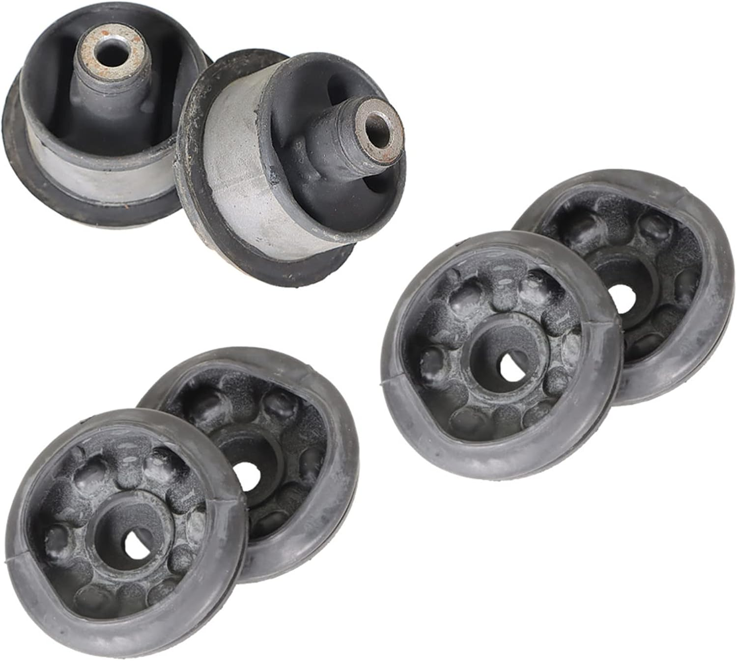 GXYWADY 6 X Rear Differential Arm Mounting Bushing & Support Rubber Replacement for Honda/Cr-V 1997-2012